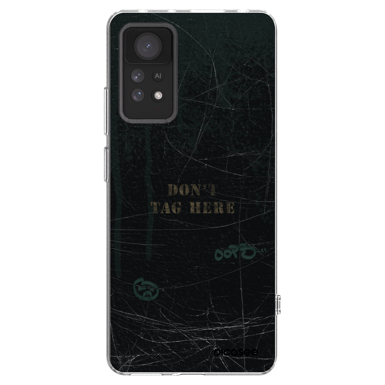 Picasee silikónový prehľadný obal pre Xiaomi Redmi Note 11 Pro 5G - DON´T TAG
