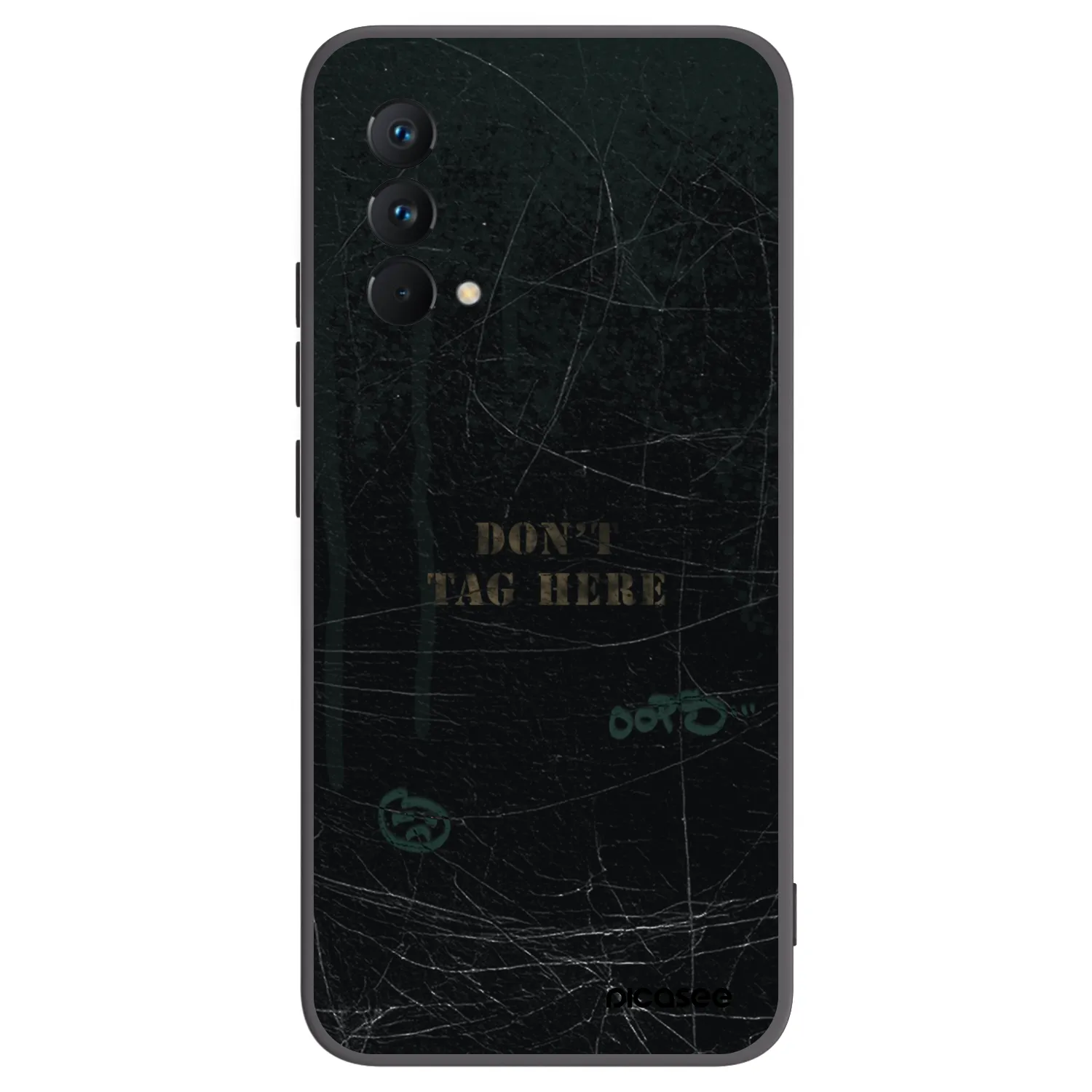 Picasee silikónový čierny obal pre Realme GT Master Edition 5G - DON´T TAG