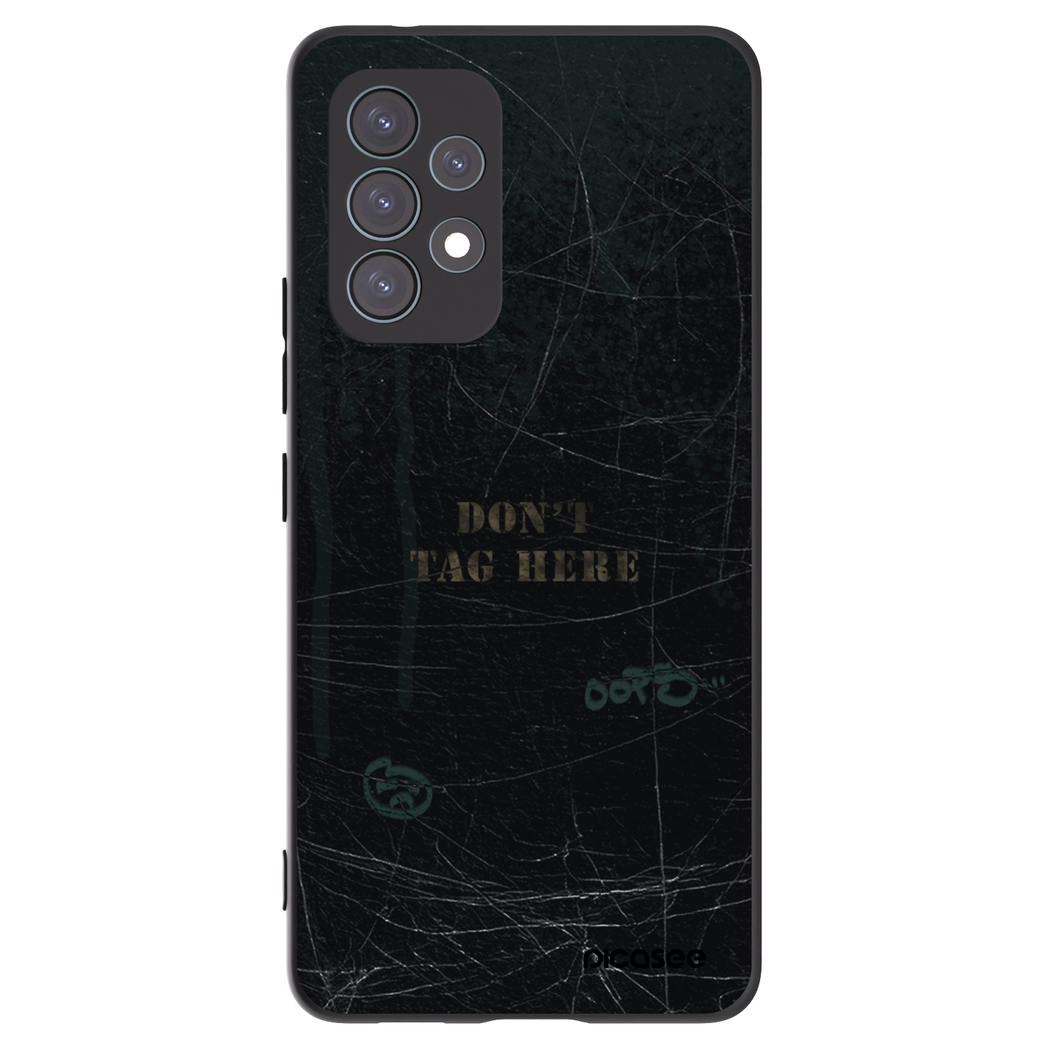 Picasee silikónový čierny obal pre Samsung Galaxy A53 5G A536 - DON´T TAG
