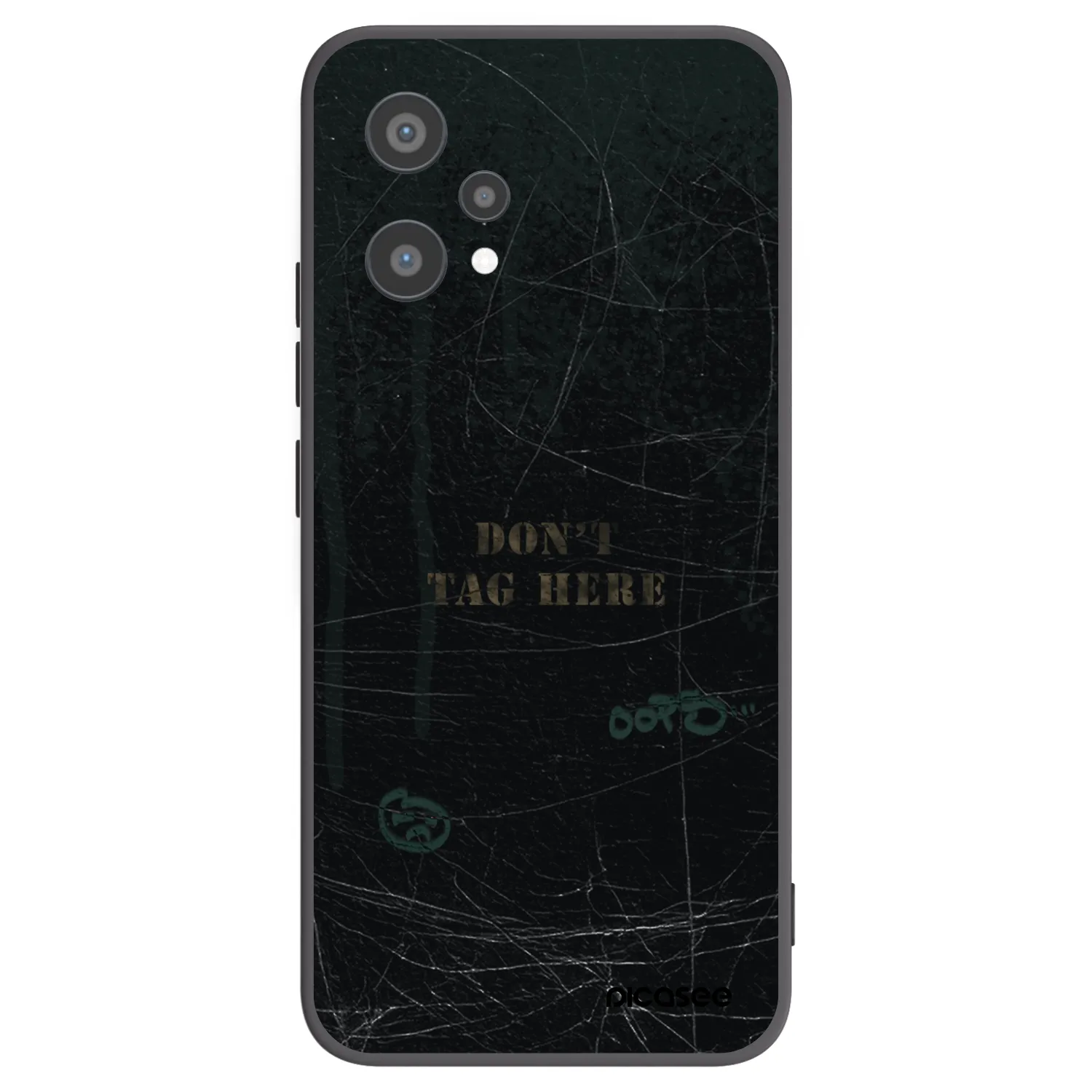 Picasee silikónový čierny obal pre Realme 9 Pro 5G - DON´T TAG