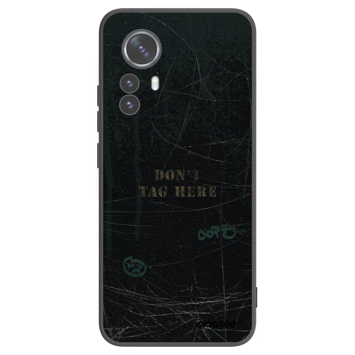 Picasee silikónový čierny obal pre Xiaomi 12 Pro - DON´T TAG