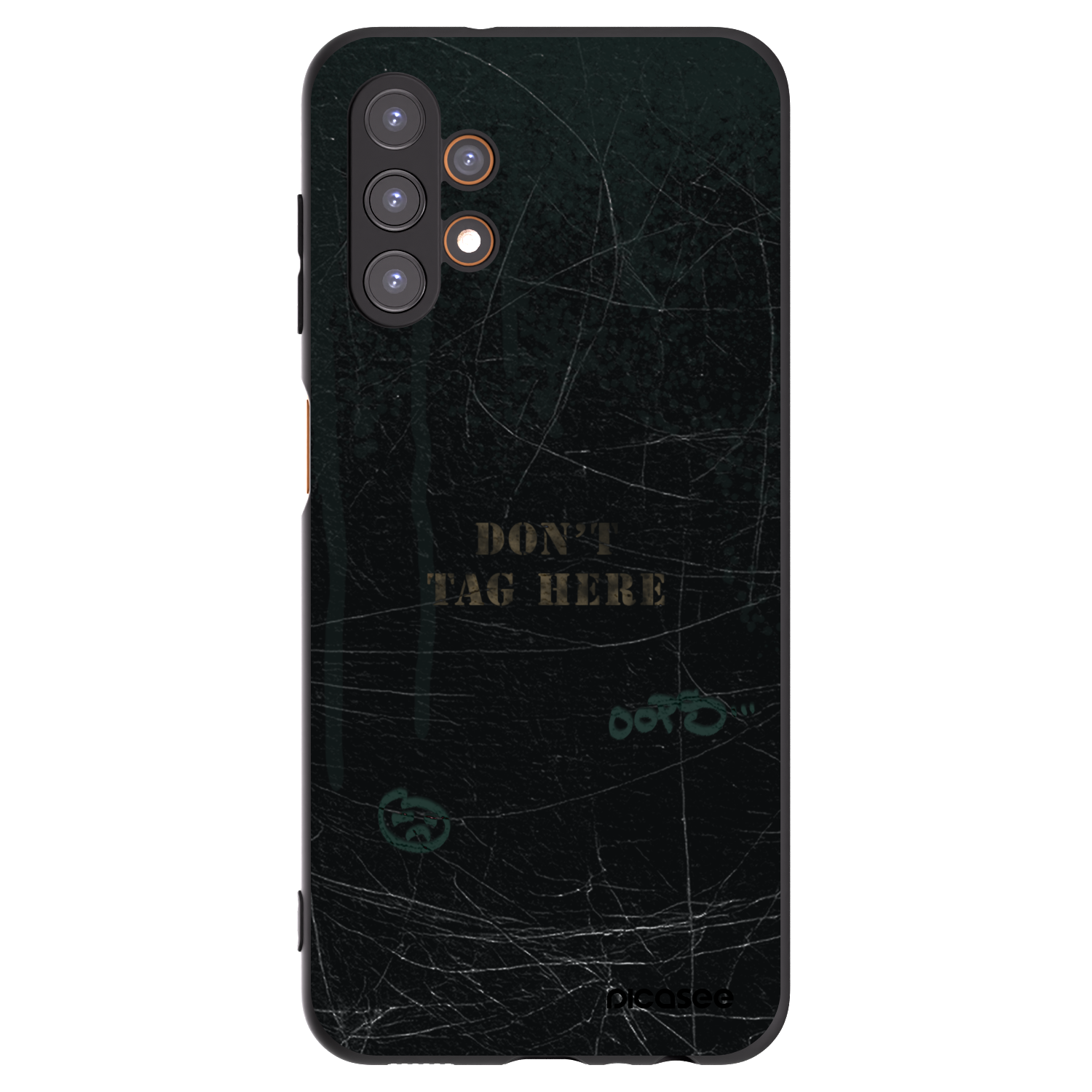 Picasee silikónový čierny obal pre Samsung Galaxy A13 4G A135 - DON´T TAG