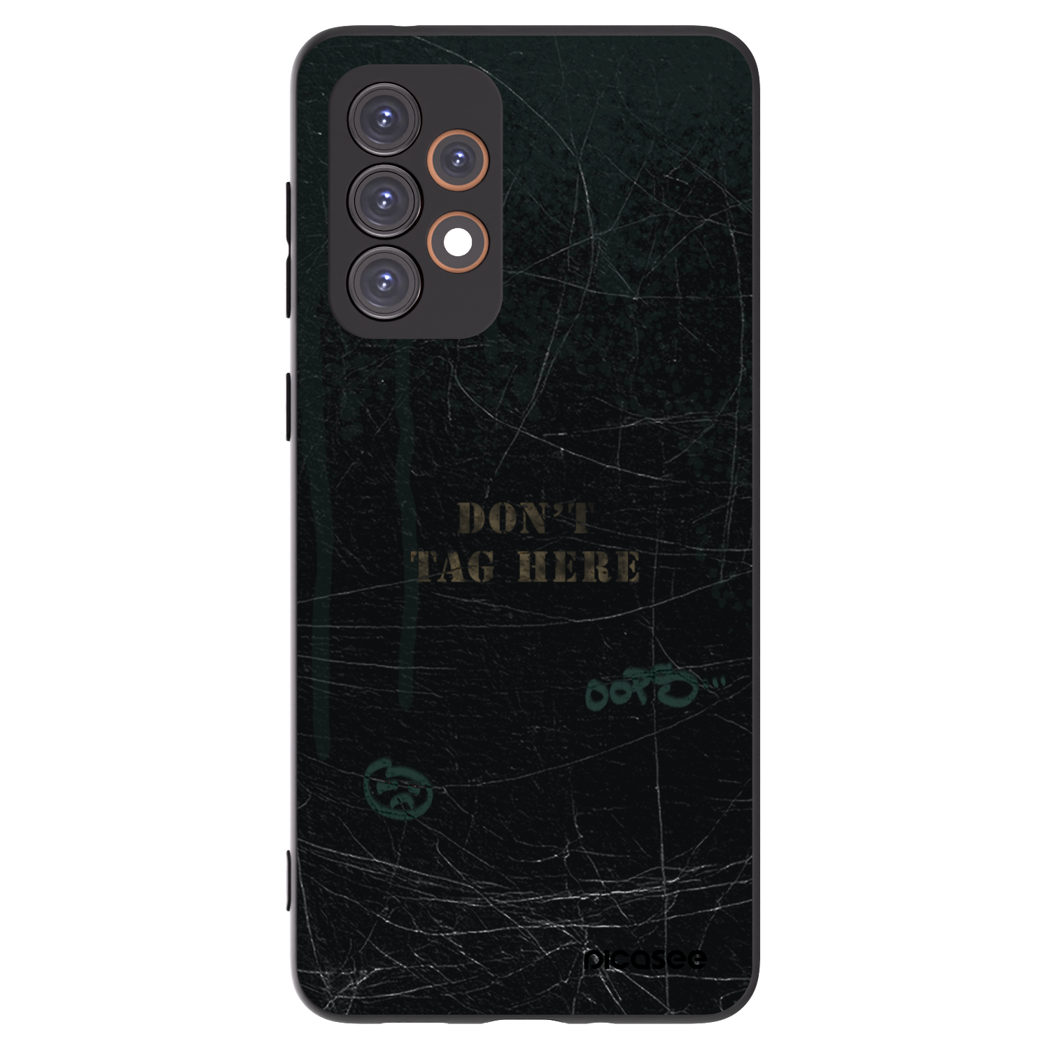 Picasee silikónový čierny obal pre Samsung Galaxy A33 5G A336 - DON´T TAG