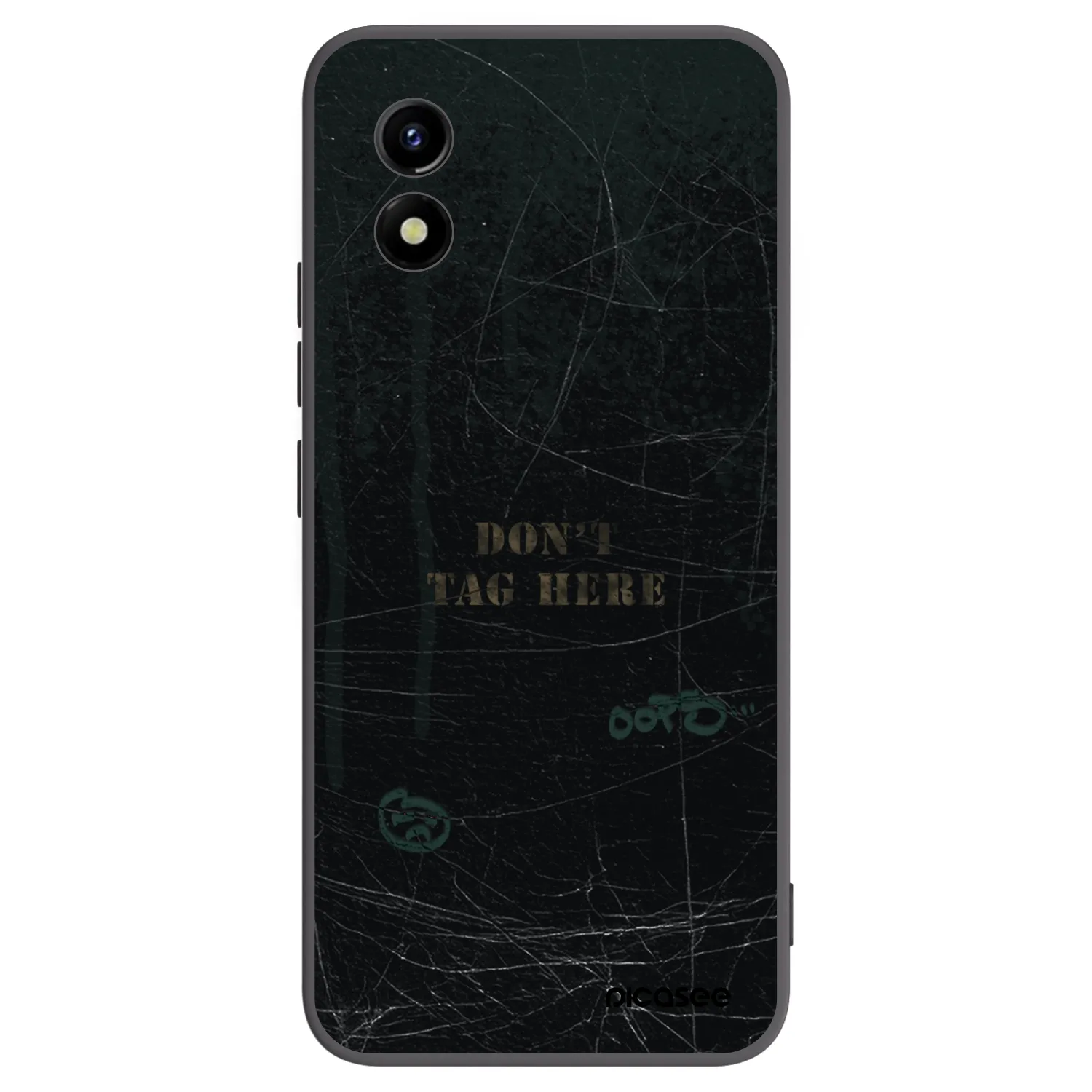 Picasee silikónový čierny obal pre Vivo Y01 - DON´T TAG