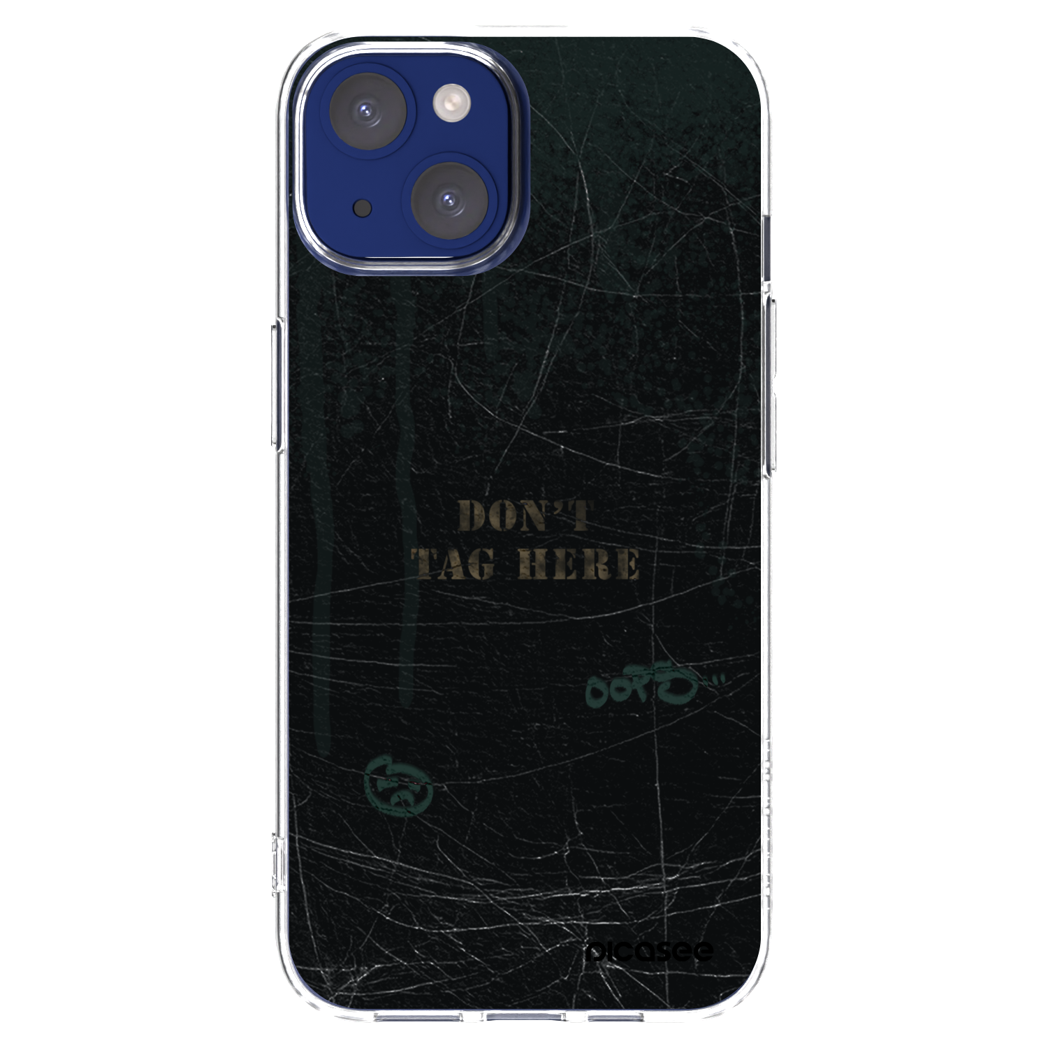 Silikónový prehľadný obal pre Apple iPhone 14 - DON´T TAG