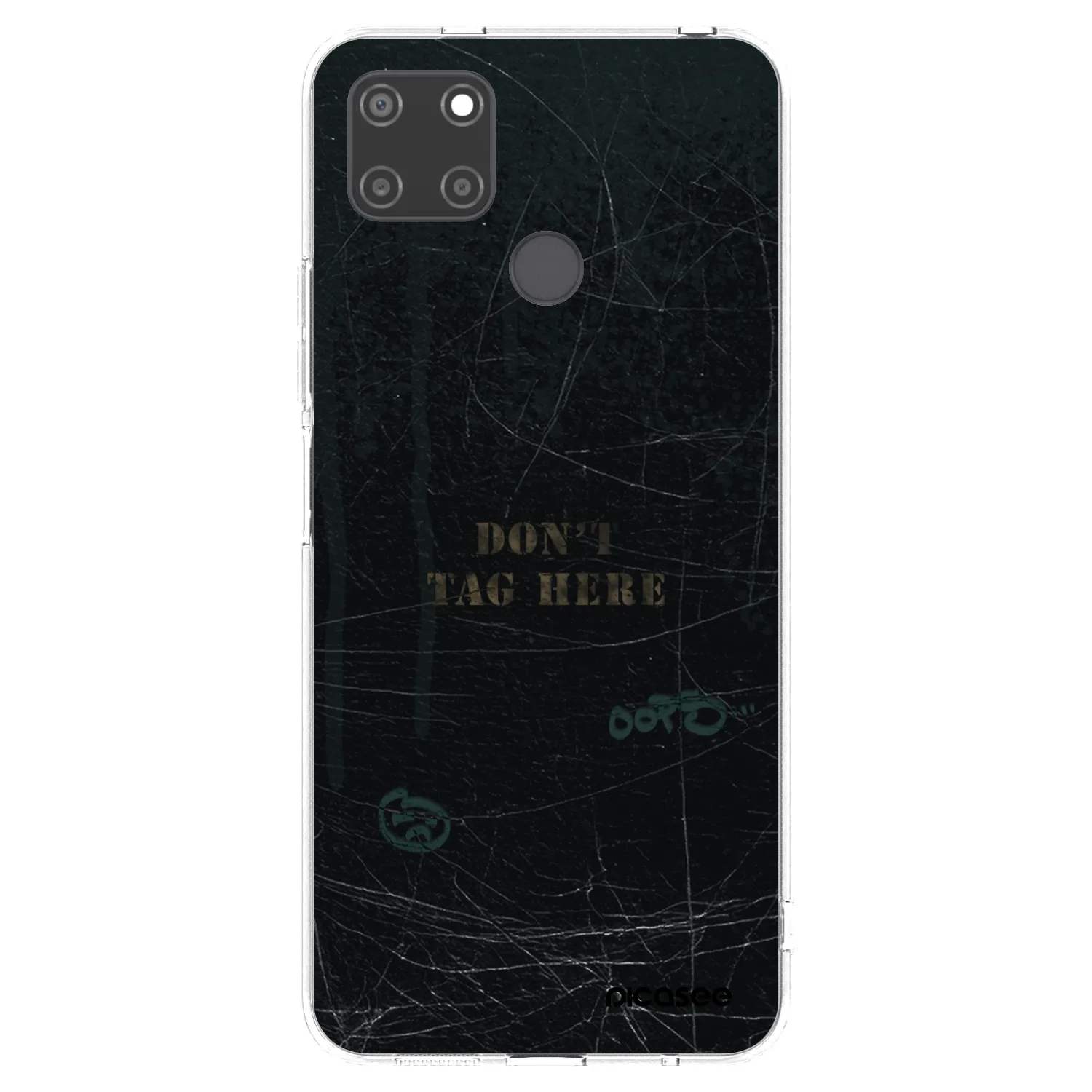 Picasee silikónový prehľadný obal pre Realme C21Y - DON´T TAG