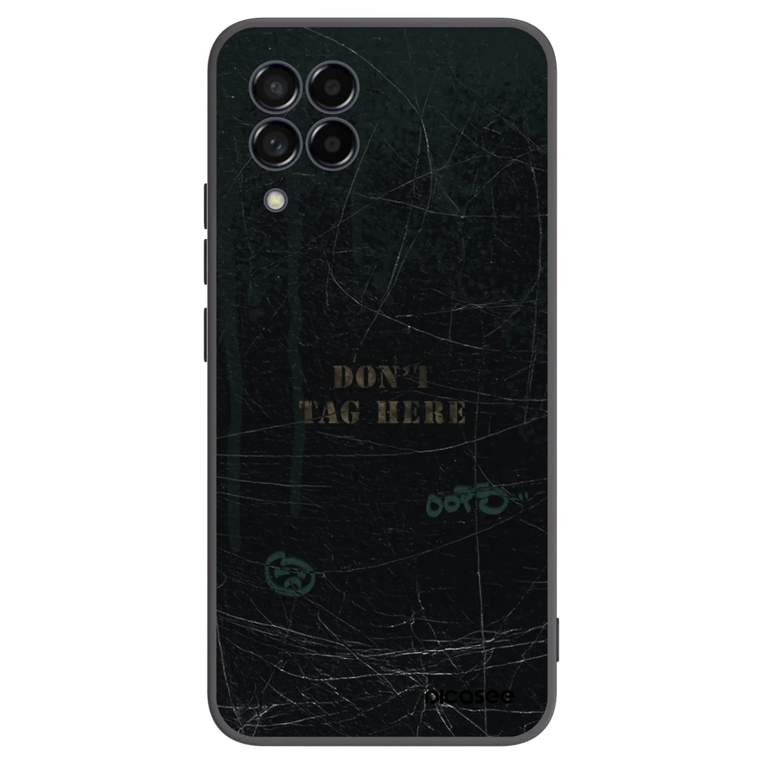 Picasee silikónový čierny obal pre Samsung Galaxy M53 5G - DON´T TAG