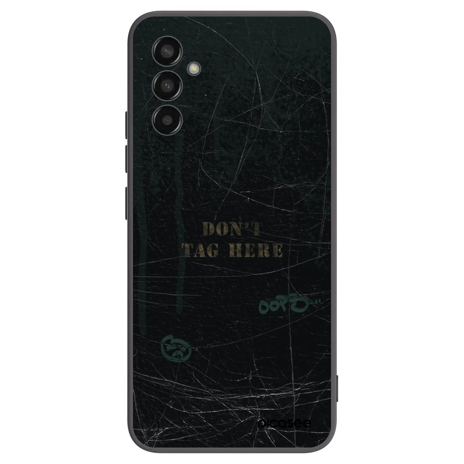 Picasee silikónový čierny obal pre Samsung Galaxy M13 M135F - DON´T TAG