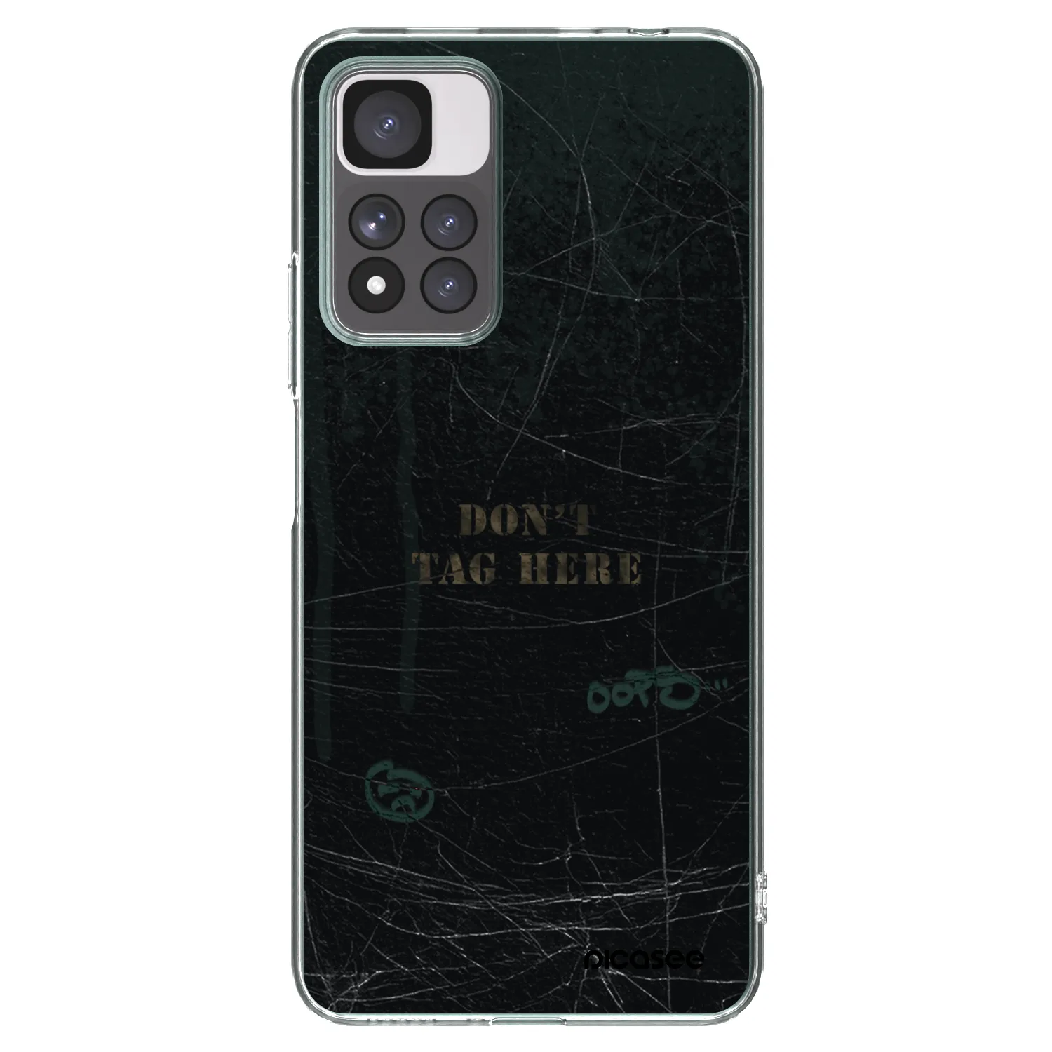 Picasee silikónový prehľadný obal pre Xiaomi Redmi Note 11 Pro+ 5G - DON´T TAG