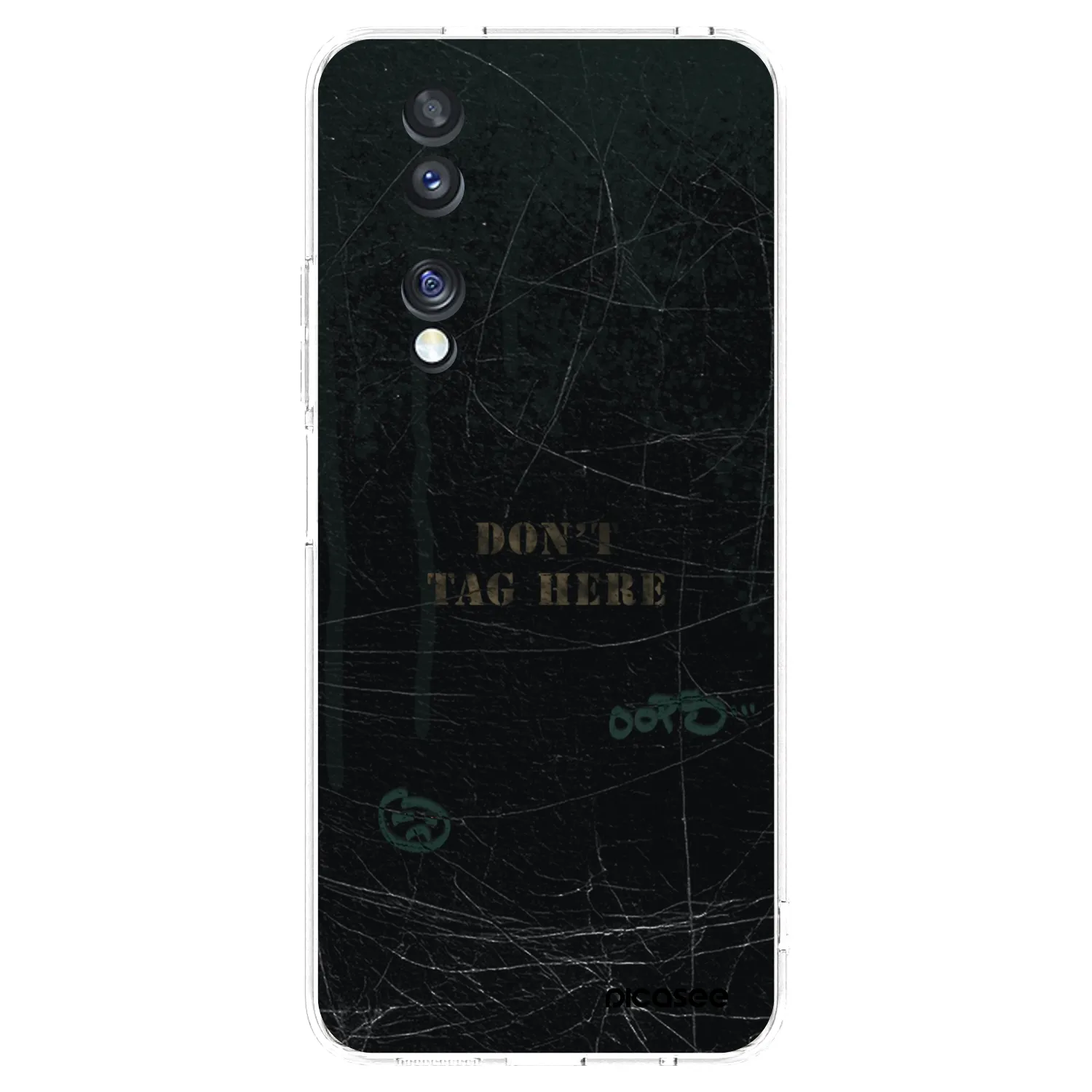 Picasee silikónový prehľadný obal pre Honor 70 - DON´T TAG