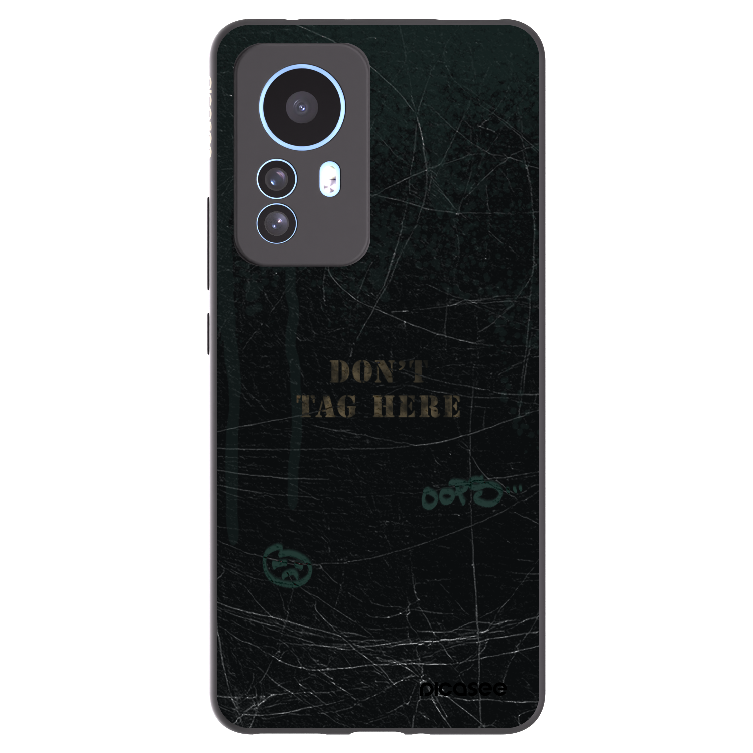 Picasee silikónový čierny obal pre Xiaomi 12T Pro - DON´T TAG