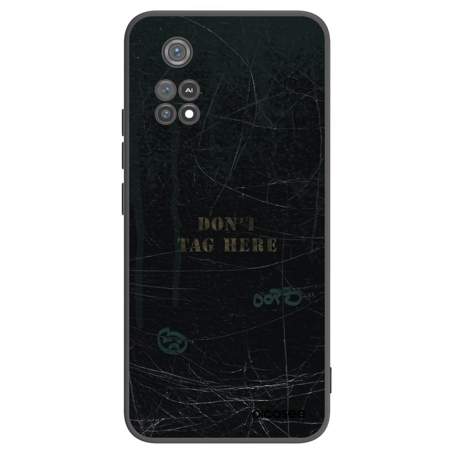 Picasee silikónový čierny obal pre Xiaomi Poco M4 Pro - DON´T TAG