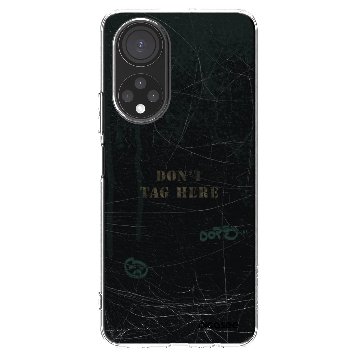 Picasee silikónový prehľadný obal pre Honor X7 - DON´T TAG