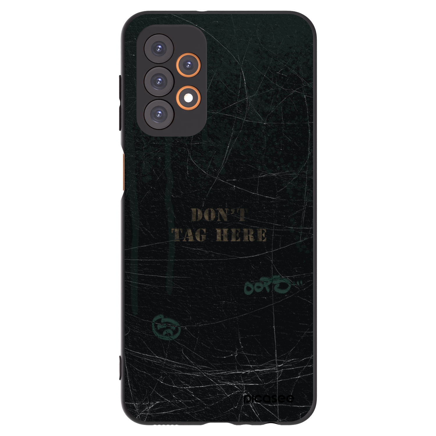 Picasee silikónový čierny obal pre Samsung Galaxy A23 A235F 4G - DON´T TAG