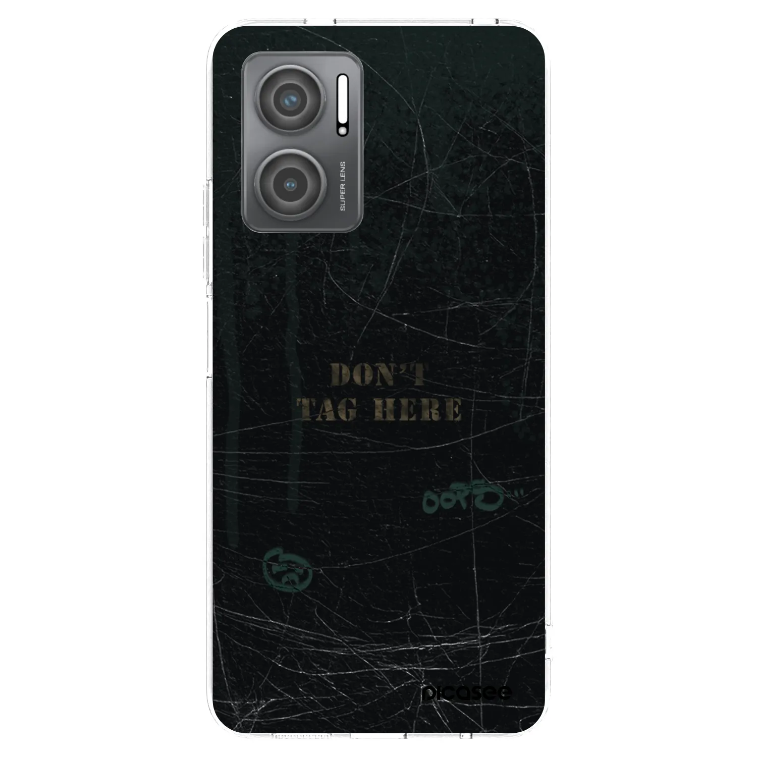 Picasee silikónový prehľadný obal pre Xiaomi Redmi 10 5G - DON´T TAG