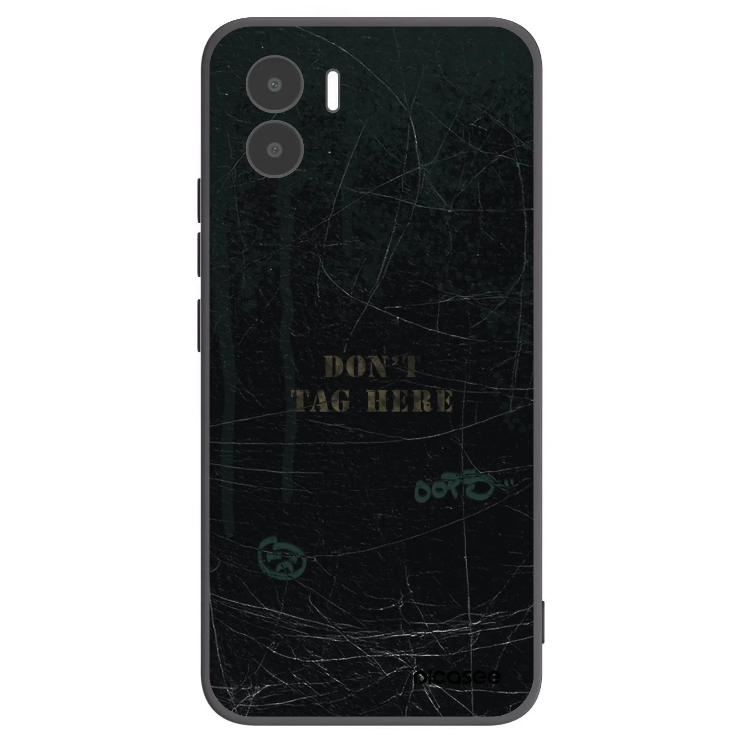 Picasee silikónový čierny obal pre Xiaomi Redmi A1 - DON´T TAG