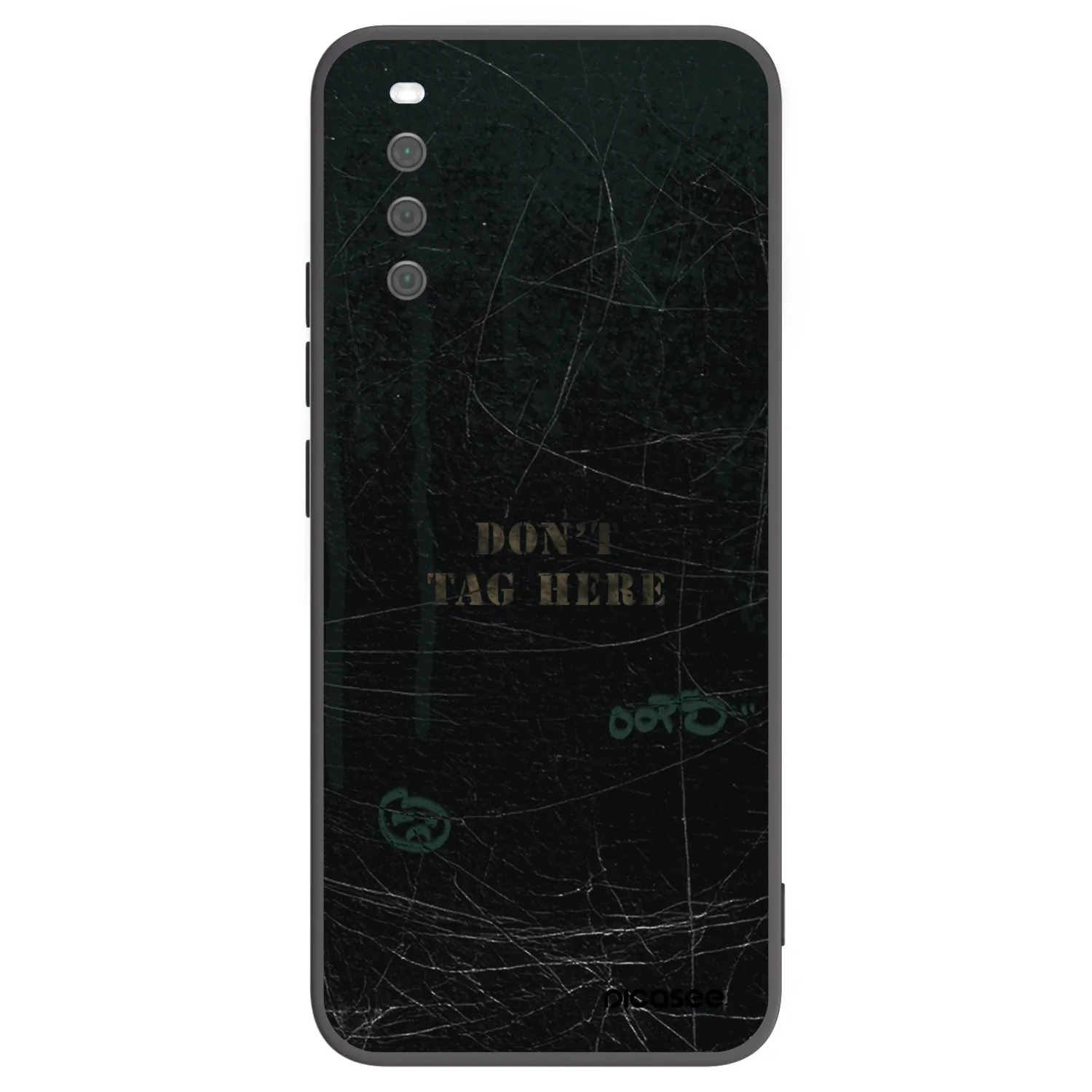 Picasee silikónový čierny obal pre Sony Xperia 10 III - DON´T TAG