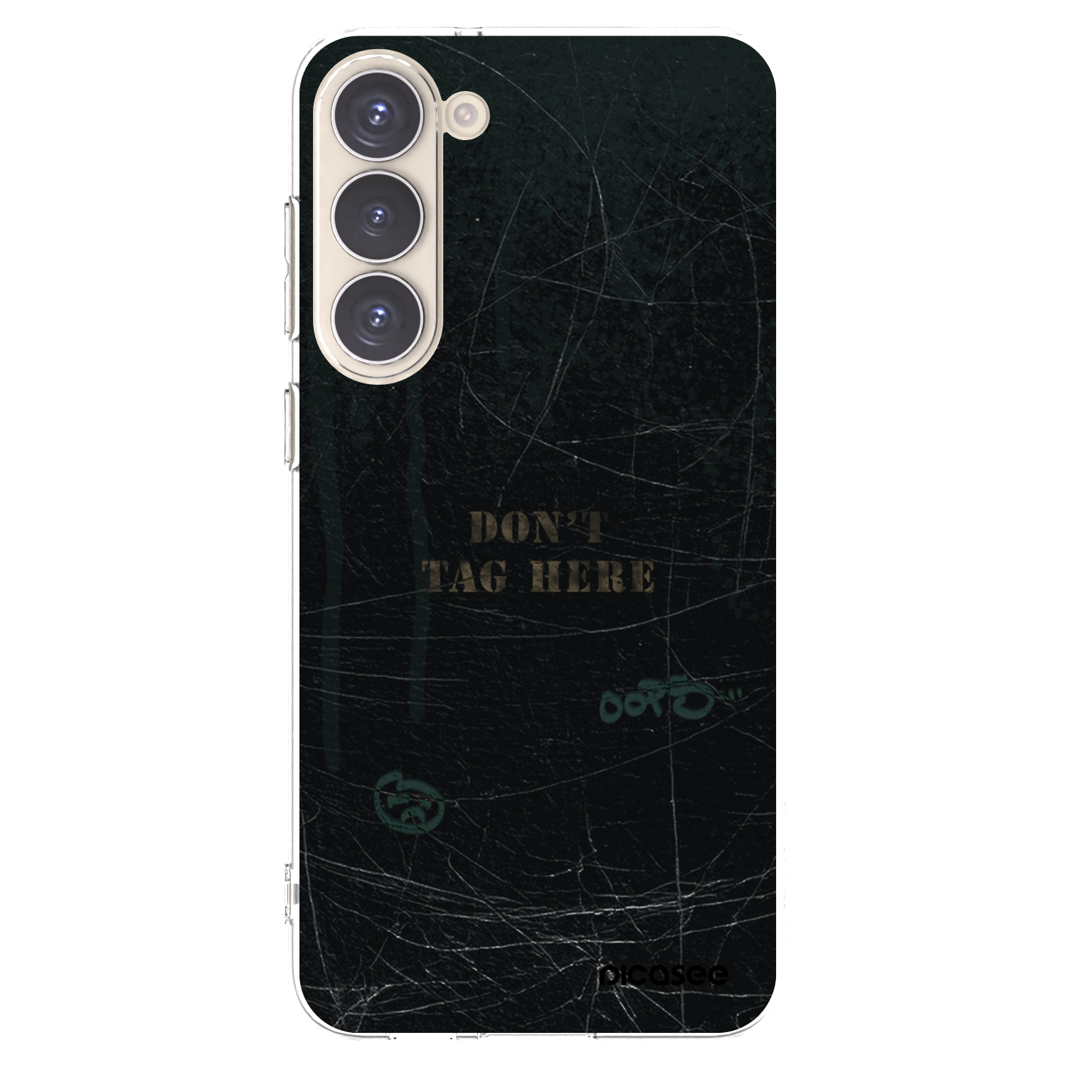 Picasee silikónový prehľadný obal pre Samsung Galaxy S23+ 5G - DON´T TAG