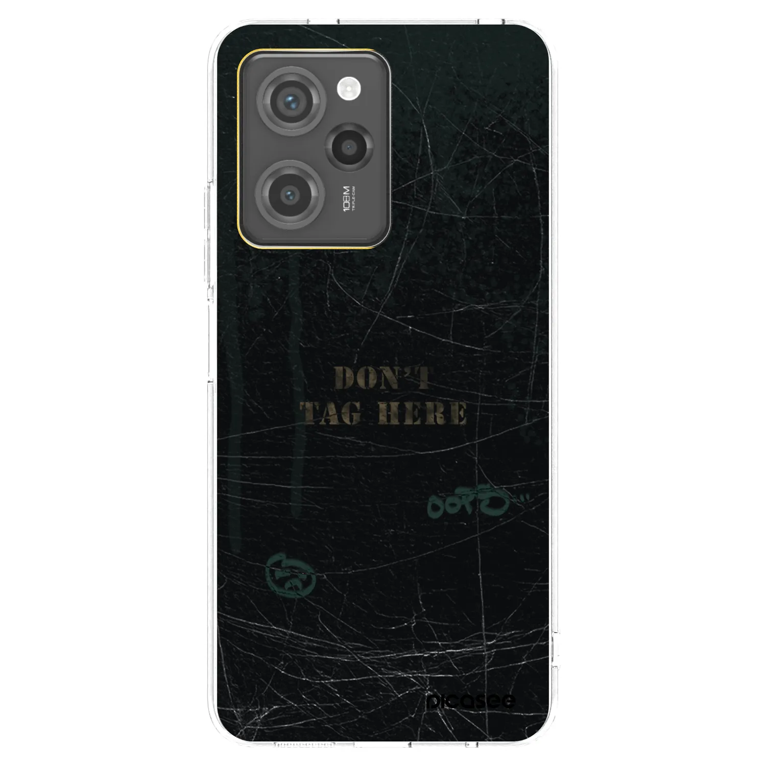 Picasee silikónový prehľadný obal pre Xiaomi Poco X5 Pro - DON´T TAG