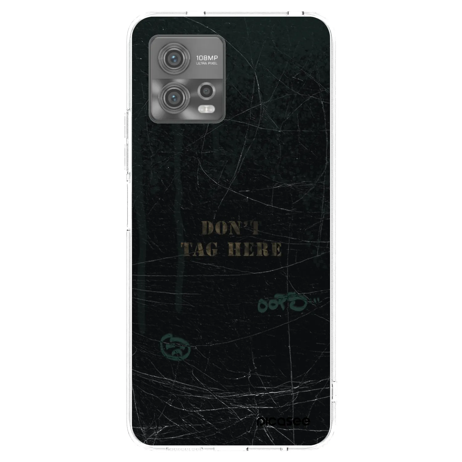 Picasee silikónový prehľadný obal pre Motorola Moto G72 - DON´T TAG