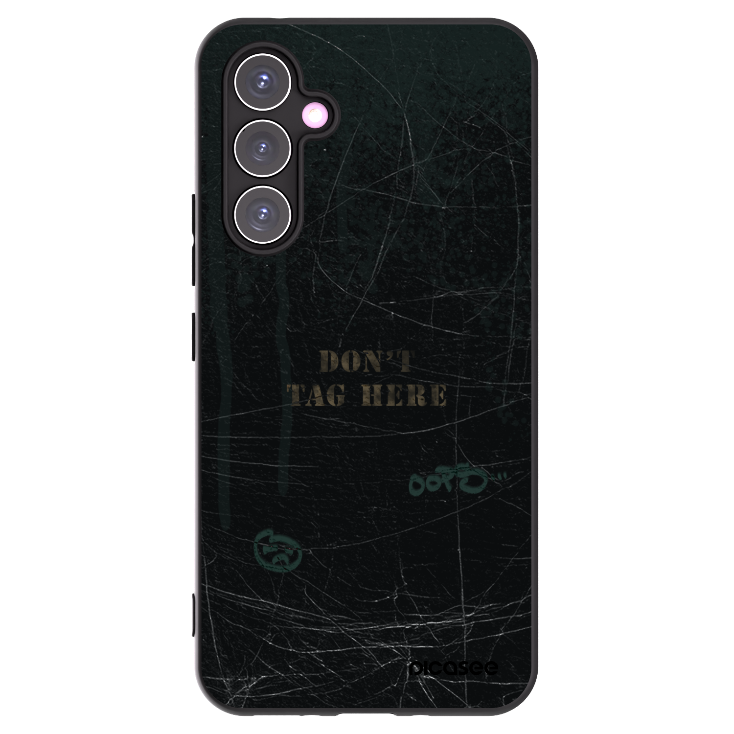 Picasee silikónový čierny obal pre Samsung Galaxy A54 5G A546B - DON´T TAG