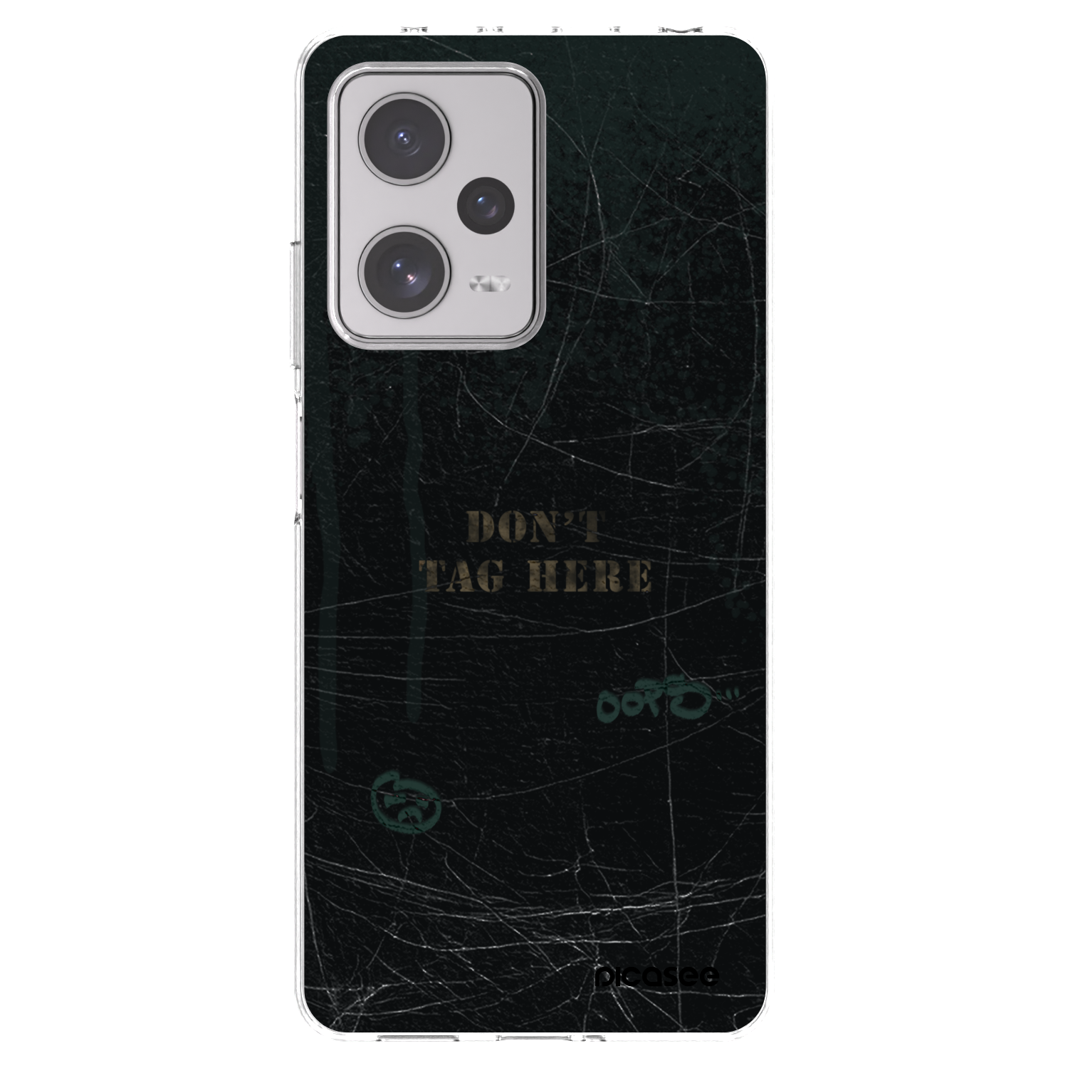 Picasee silikónový prehľadný obal pre Xiaomi Redmi Note 12 Pro+ 5G - DON´T TAG