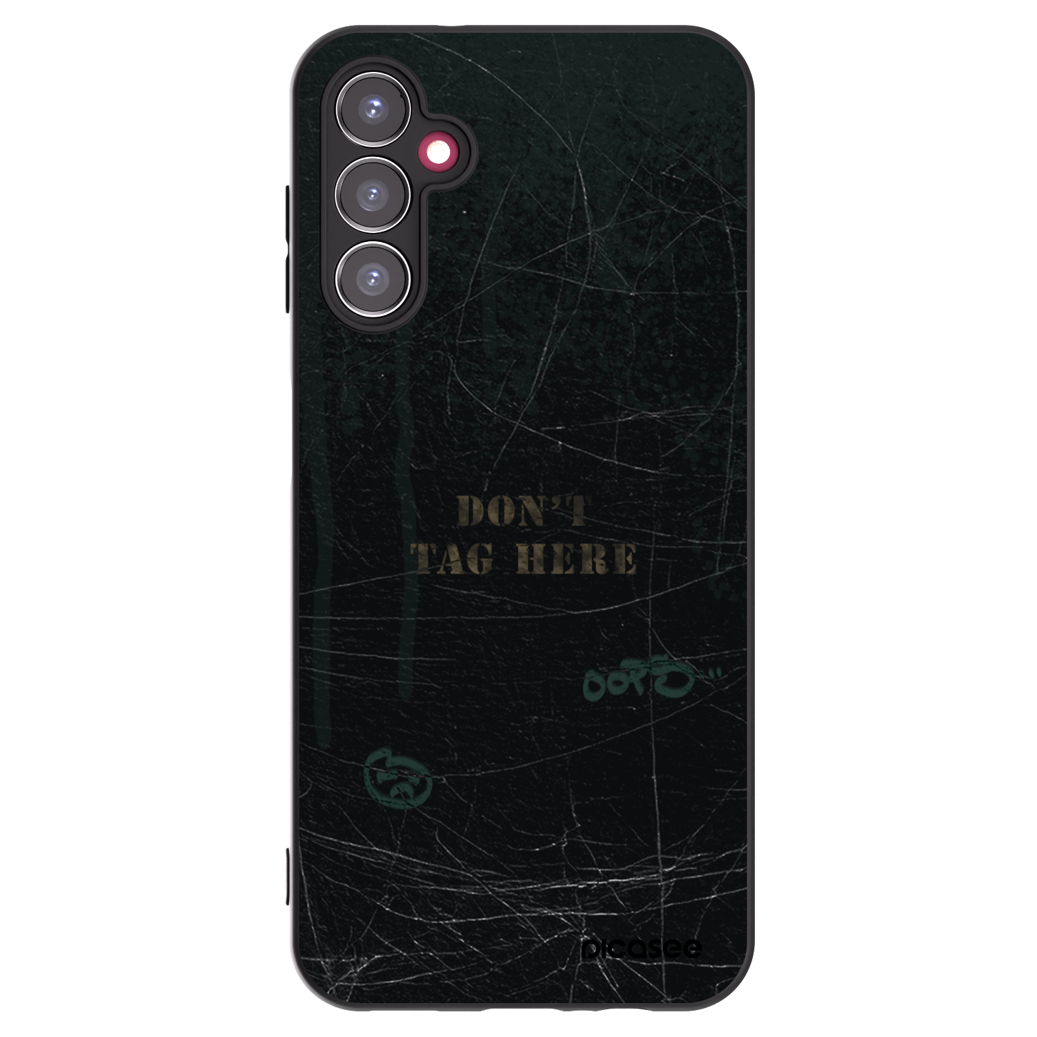 Picasee silikónový čierny obal pre Samsung Galaxy A14 4G A145R - DON´T TAG