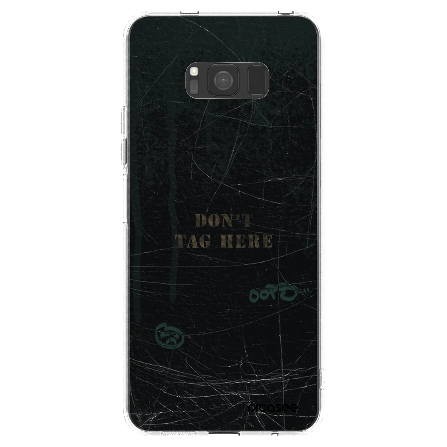 Picasee silikónový prehľadný obal pre Samsung Galaxy S8 G950F - DON´T TAG