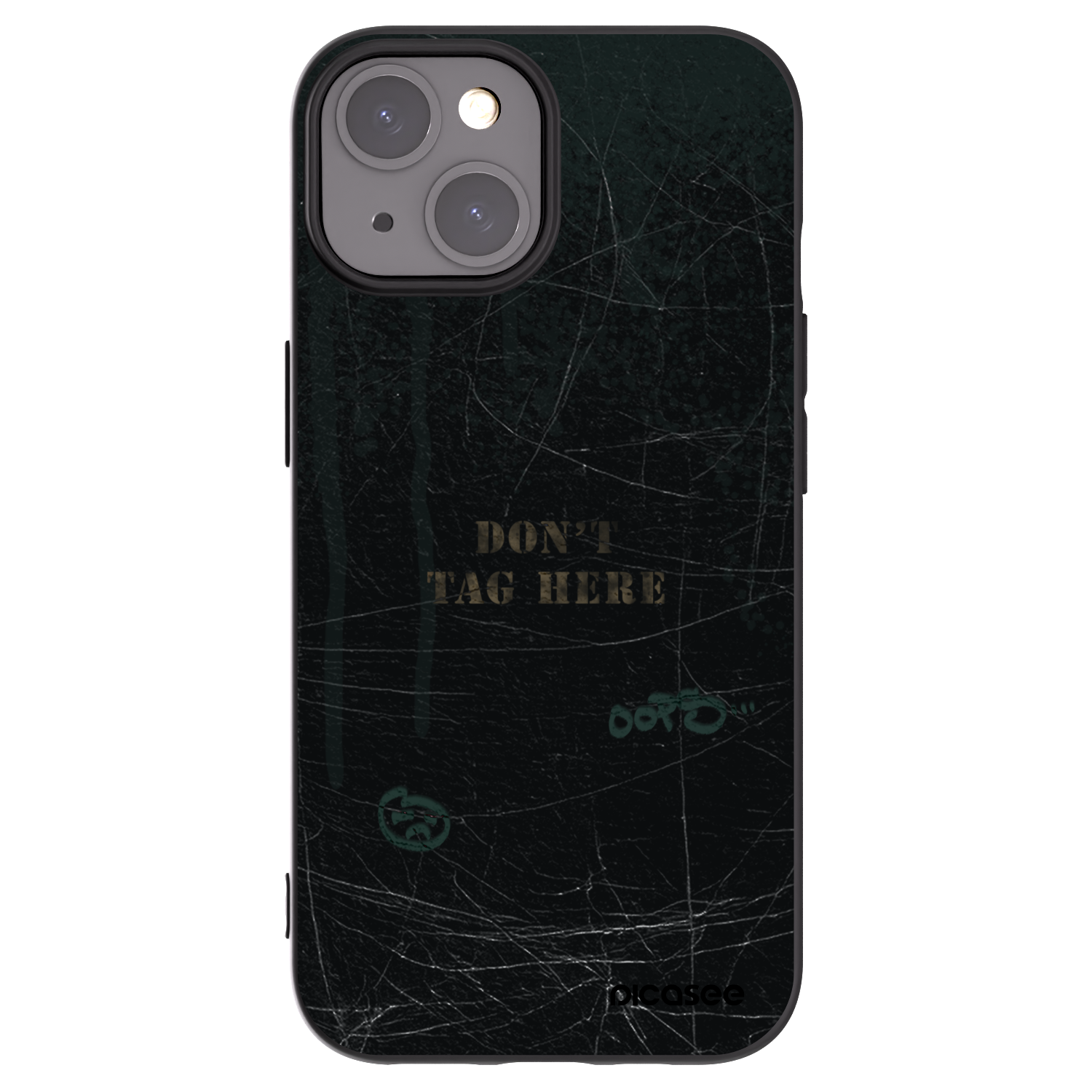 Silikónový čierny obal pre Apple iPhone 15 - DON´T TAG