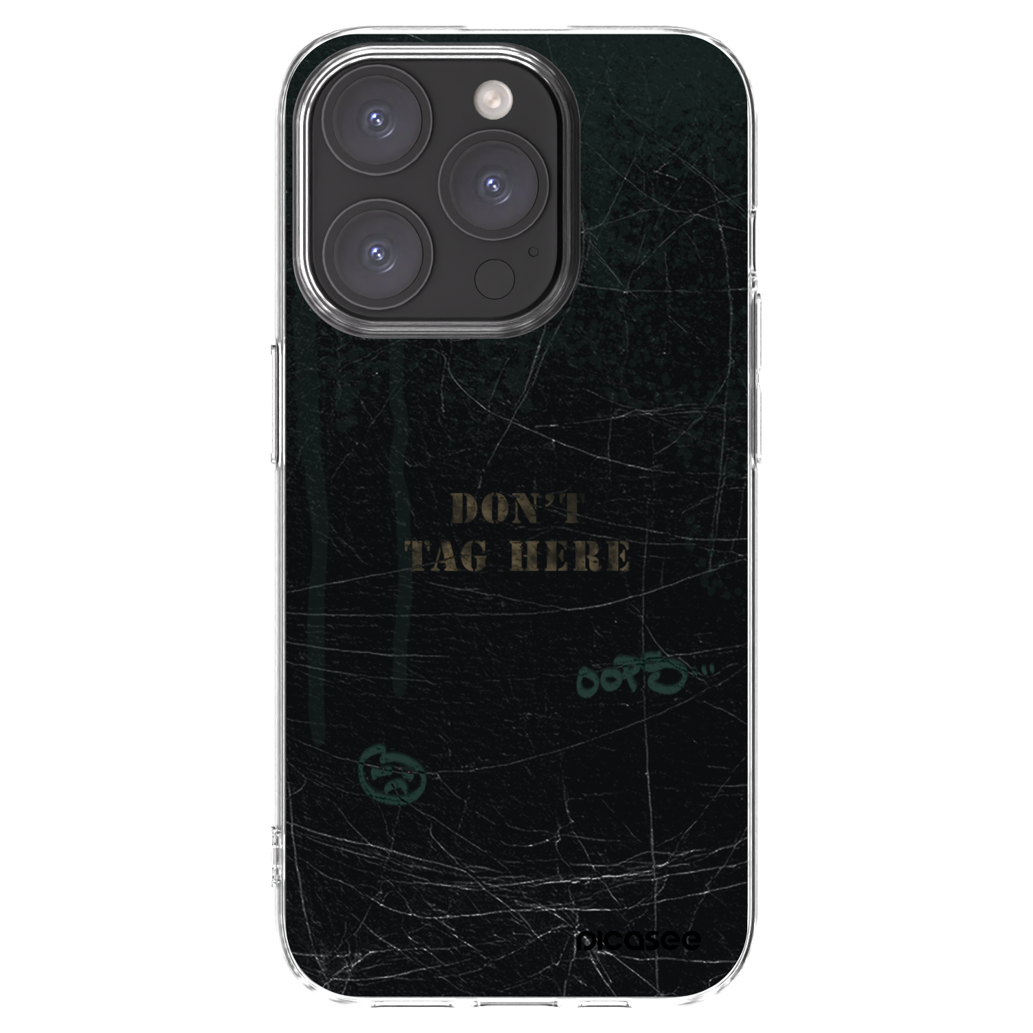 Silikónový prehľadný obal pre Apple iPhone 15 Pro - DON´T TAG