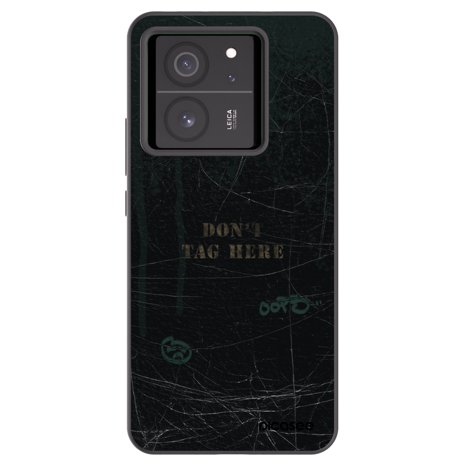 Picasee silikónový čierny obal pre Xiaomi 13T - DON´T TAG