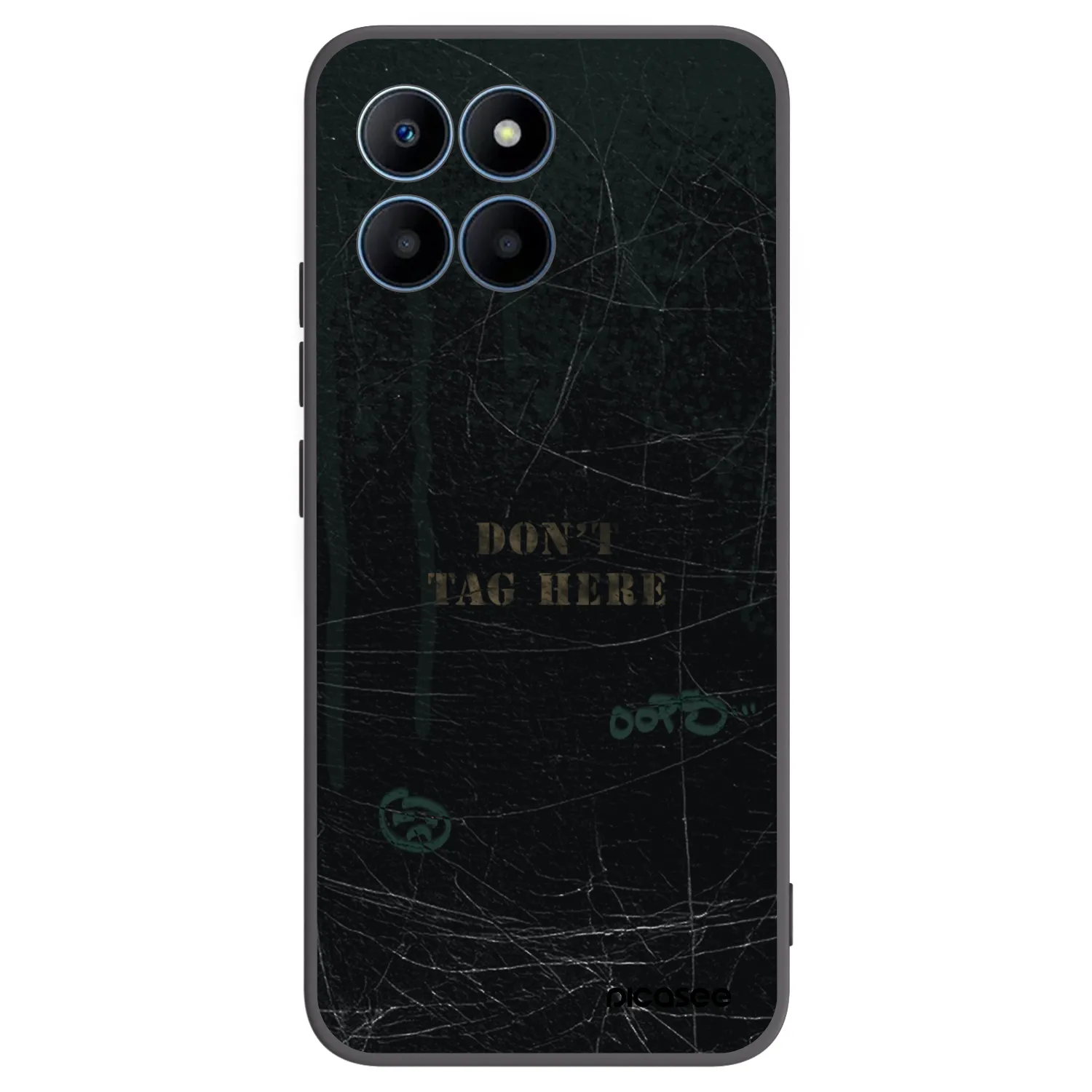 Picasee silikónový čierny obal pre Honor 70 Lite - DON´T TAG