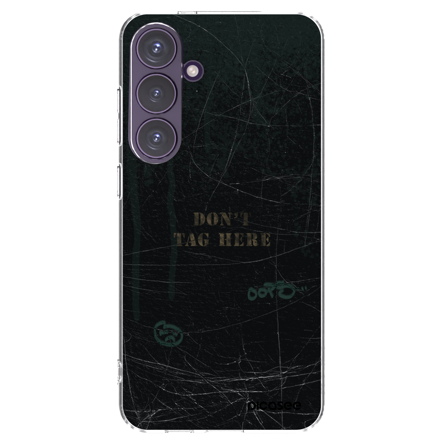 Picasee silikónový prehľadný obal pre Samsung Galaxy S24+ S926B 5G - DON´T TAG