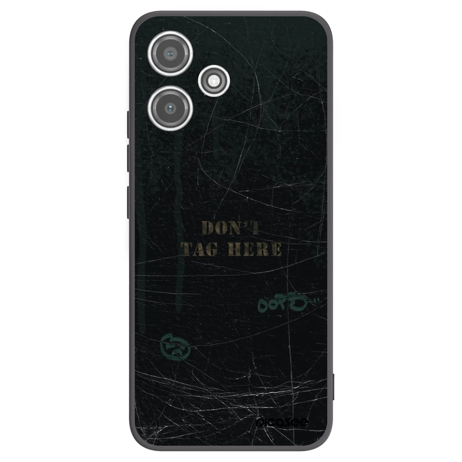 Picasee silikónový čierny obal pre Xiaomi Redmi 12 5G - DON´T TAG