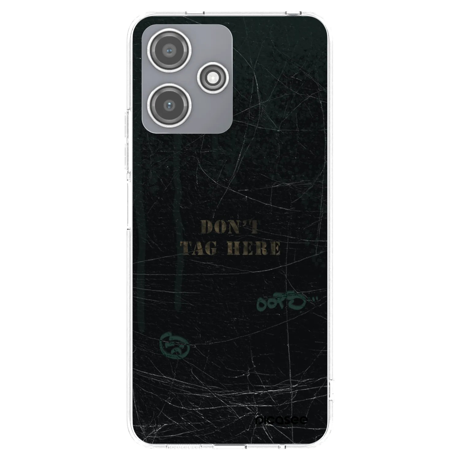 Picasee silikónový prehľadný obal pre Xiaomi Redmi 12 5G - DON´T TAG