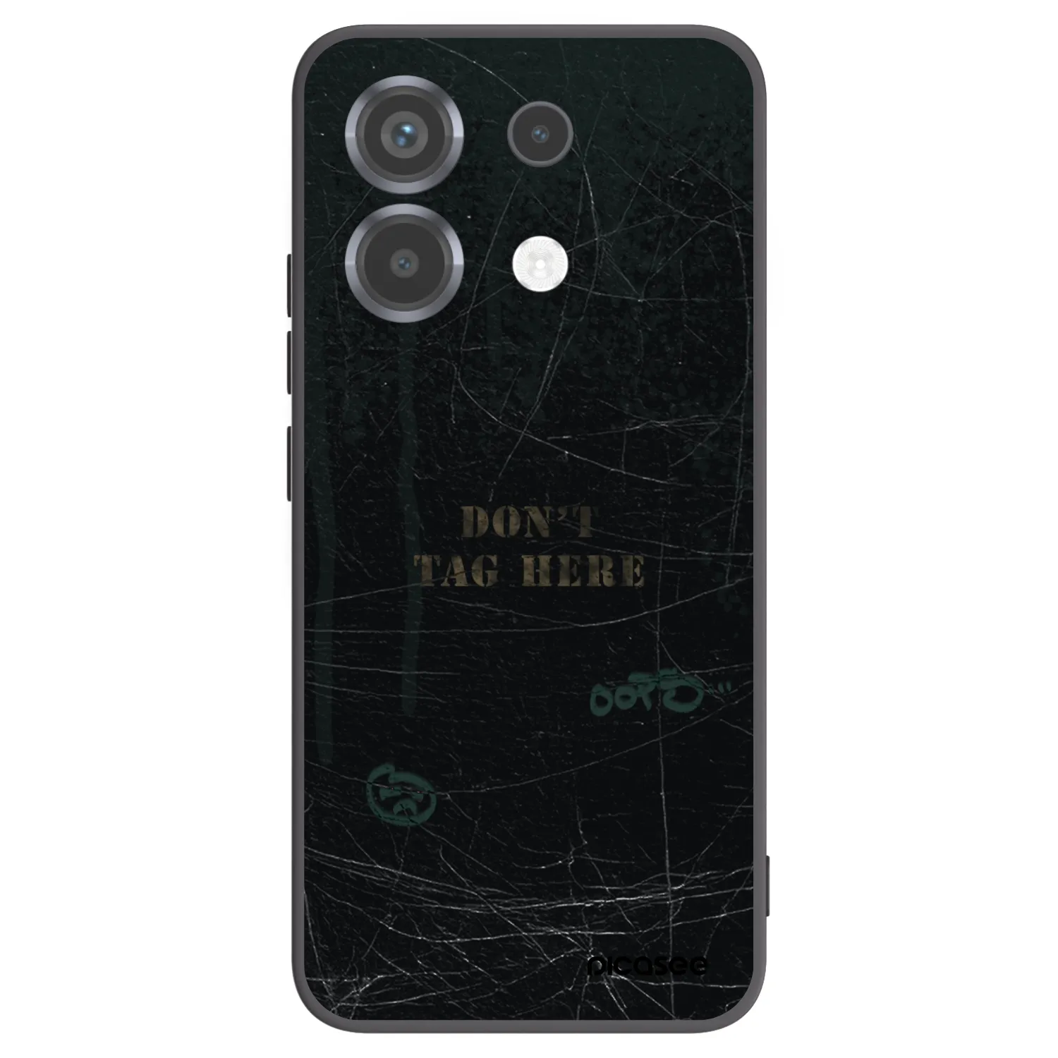 Picasee silikónový čierny obal pre Xiaomi Poco X6 - DON´T TAG