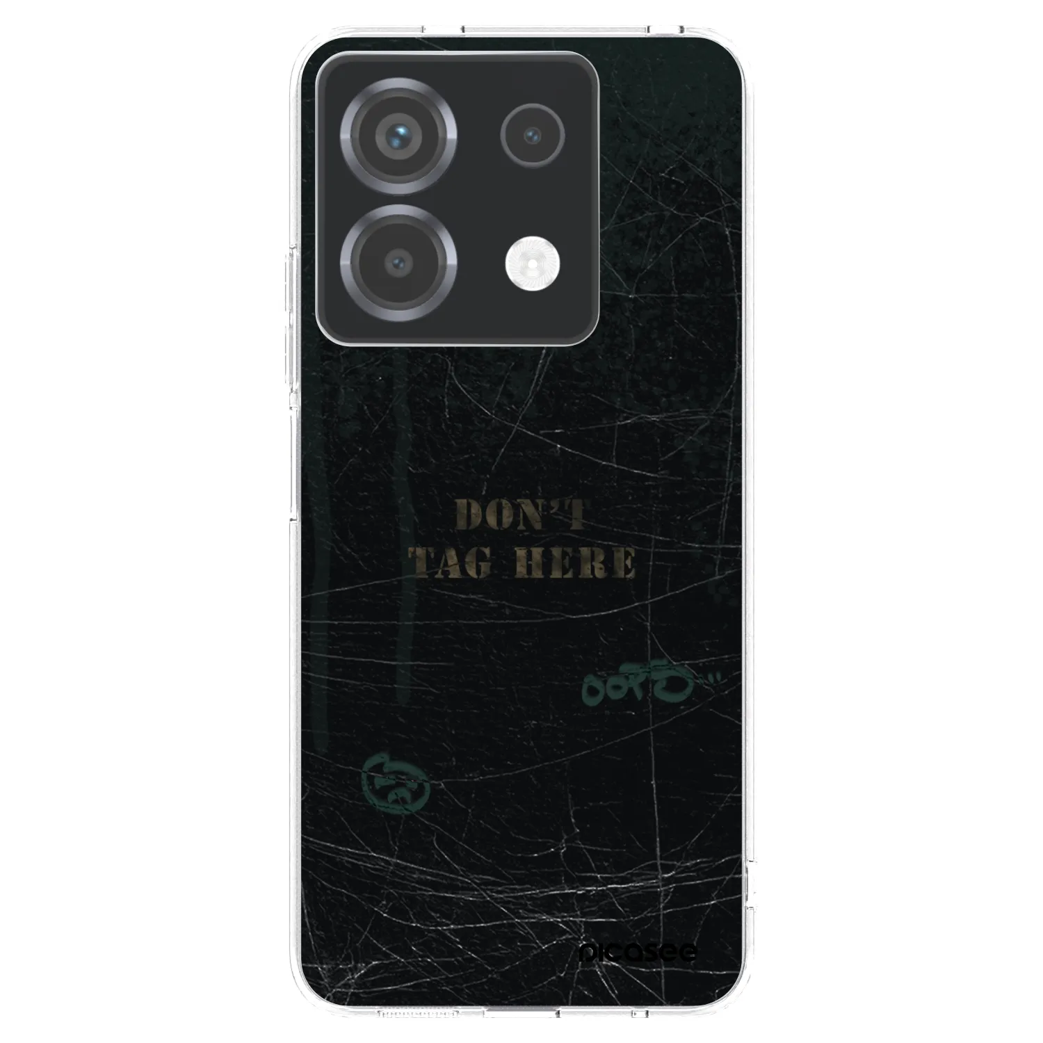 Picasee silikónový prehľadný obal pre Xiaomi Poco X6 - DON´T TAG