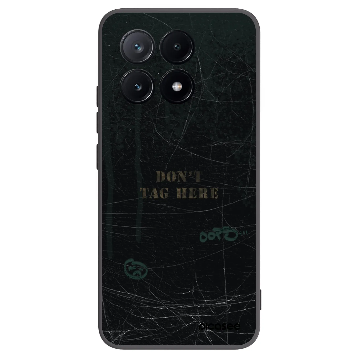 Picasee silikónový čierny obal pre Xiaomi Poco X6 Pro - DON´T TAG