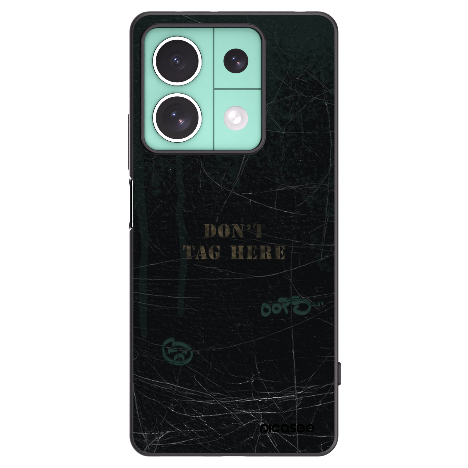 Picasee silikónový čierny obal pre Xiaomi Redmi Note 13 5G - DON´T TAG