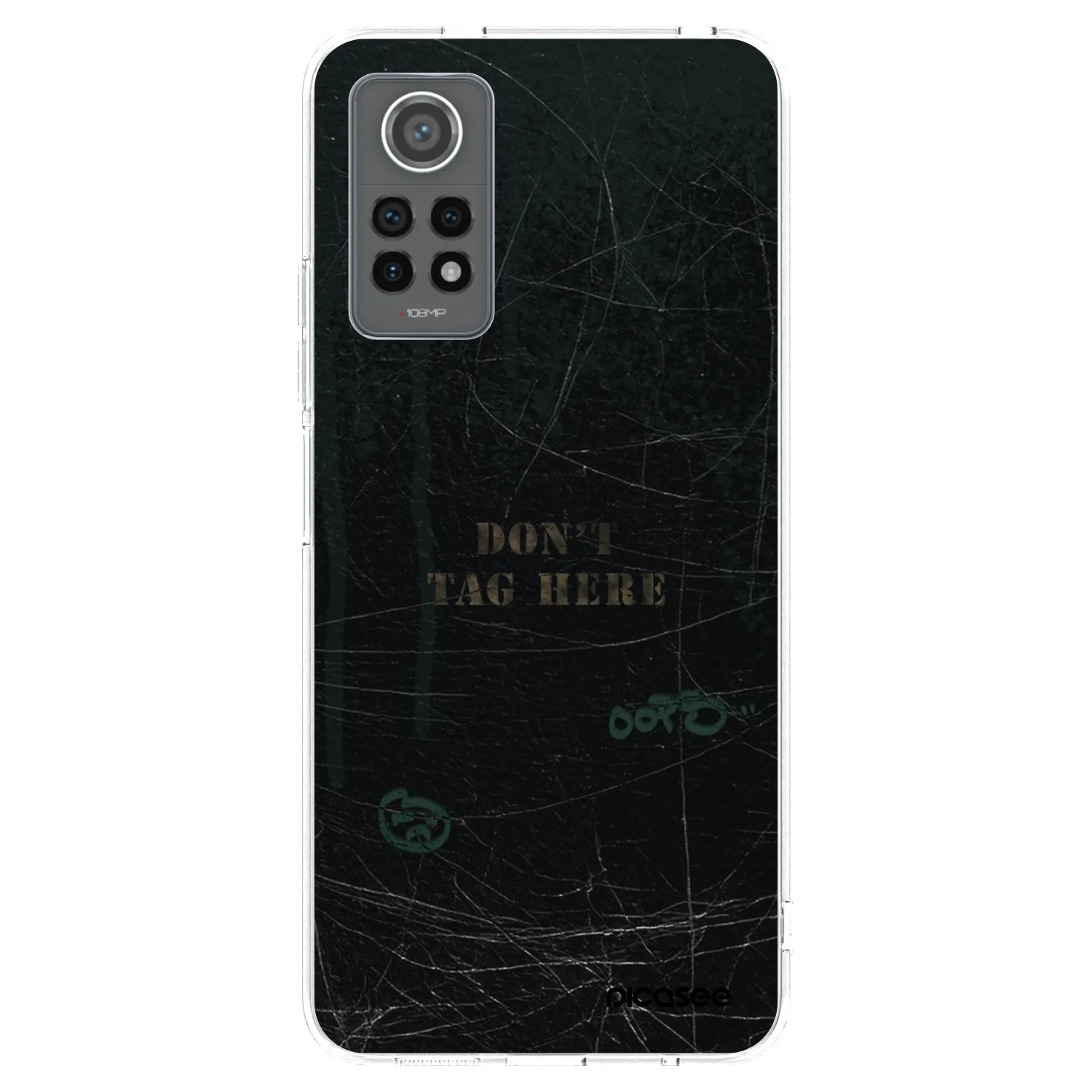 Picasee silikónový prehľadný obal pre Xiaomi Redmi Note 12 Pro 4G - DON´T TAG