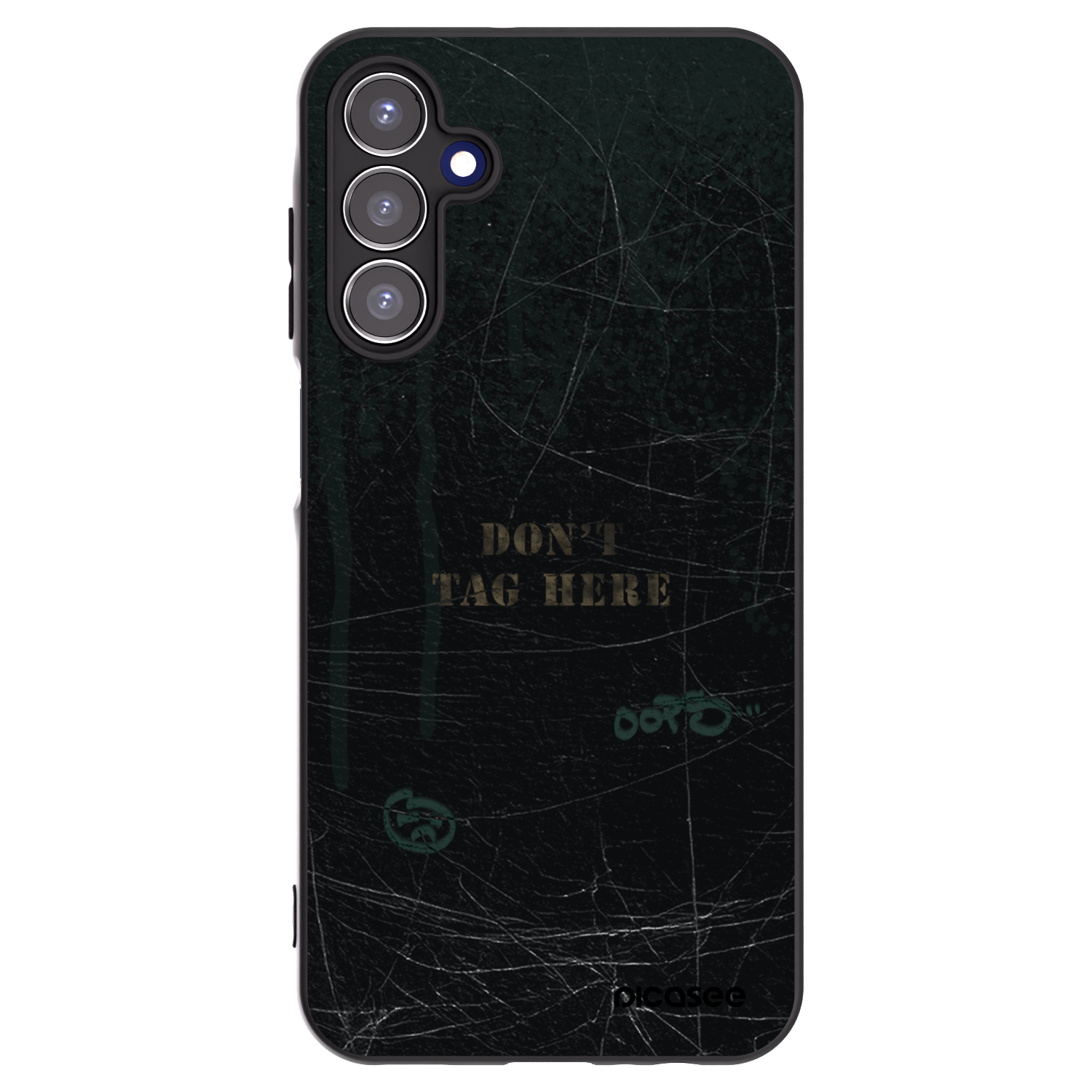 Picasee silikónový čierny obal pre Samsung Galaxy A15 A155F 4G - DON´T TAG