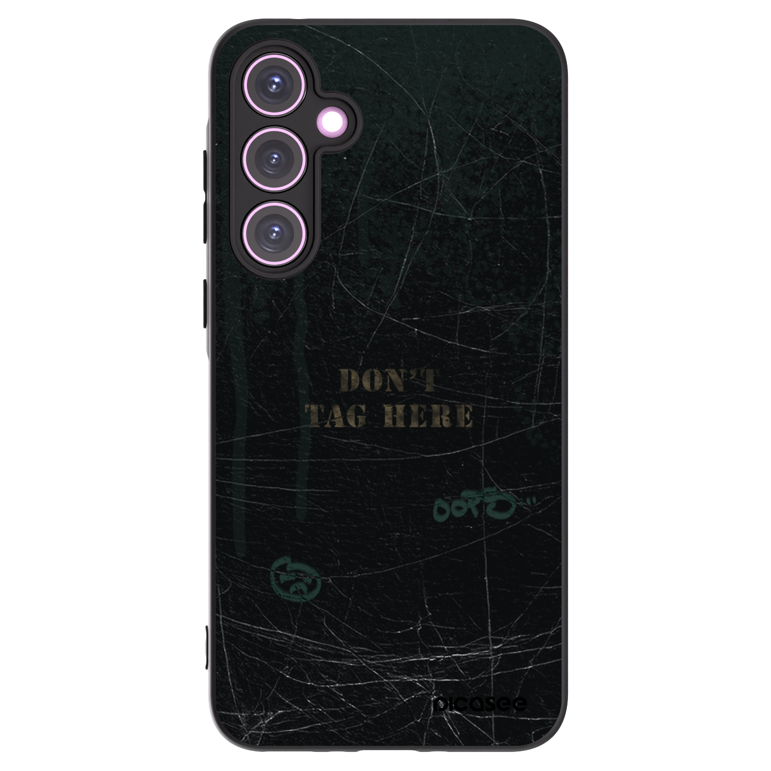 Picasee silikónový čierny obal pre Samsung Galaxy A35 5G A356B - DON´T TAG