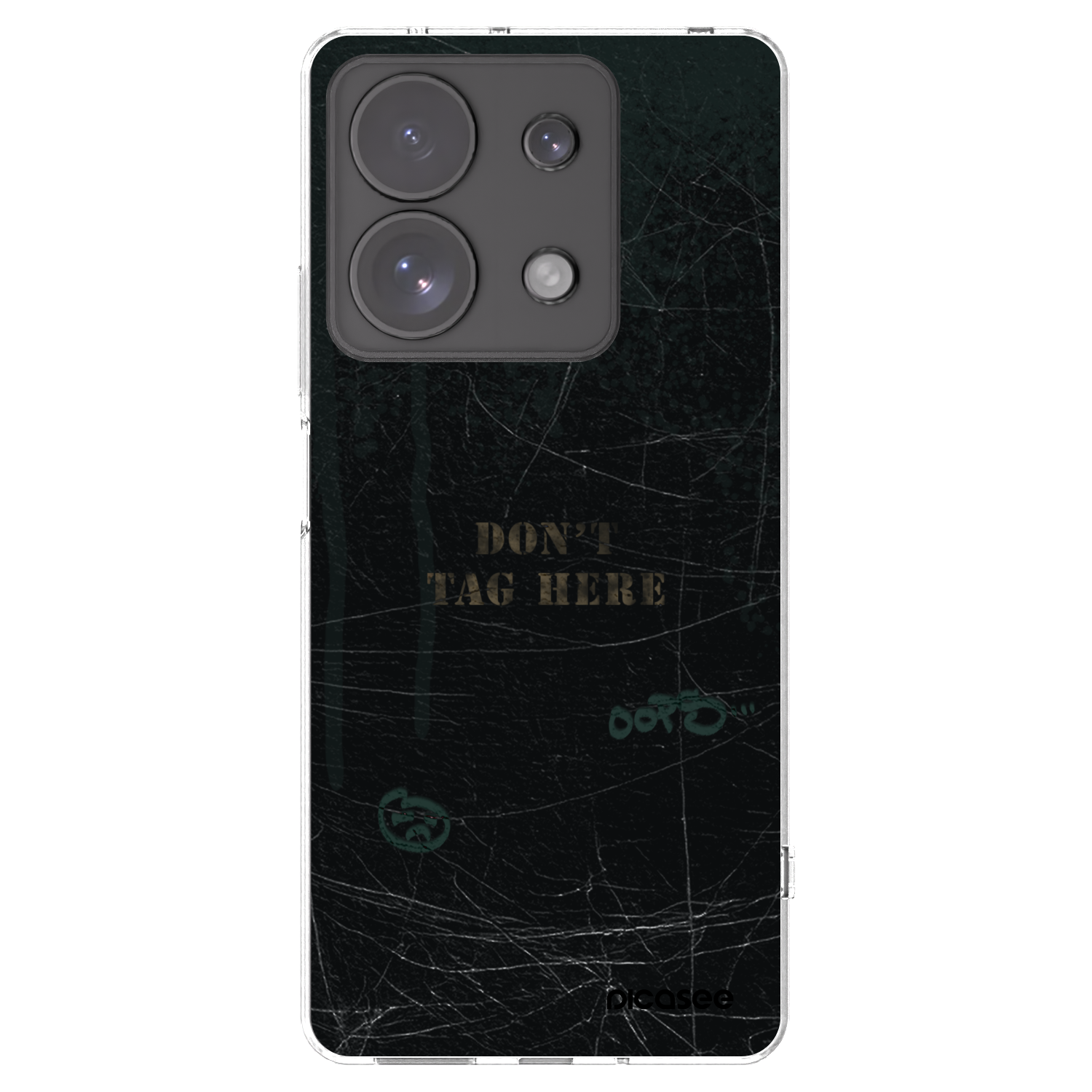Silikónový prehľadný obal pre Xiaomi Redmi Note 13 Pro 4G - DON´T TAG