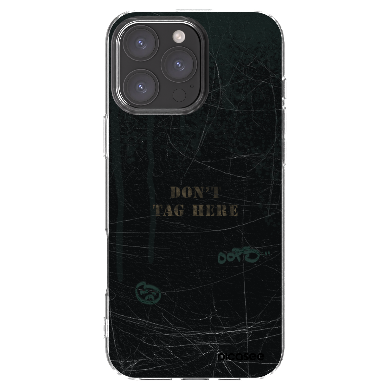 Silikónový prehľadný obal pre Apple iPhone 16 Pro Max - DON´T TAG