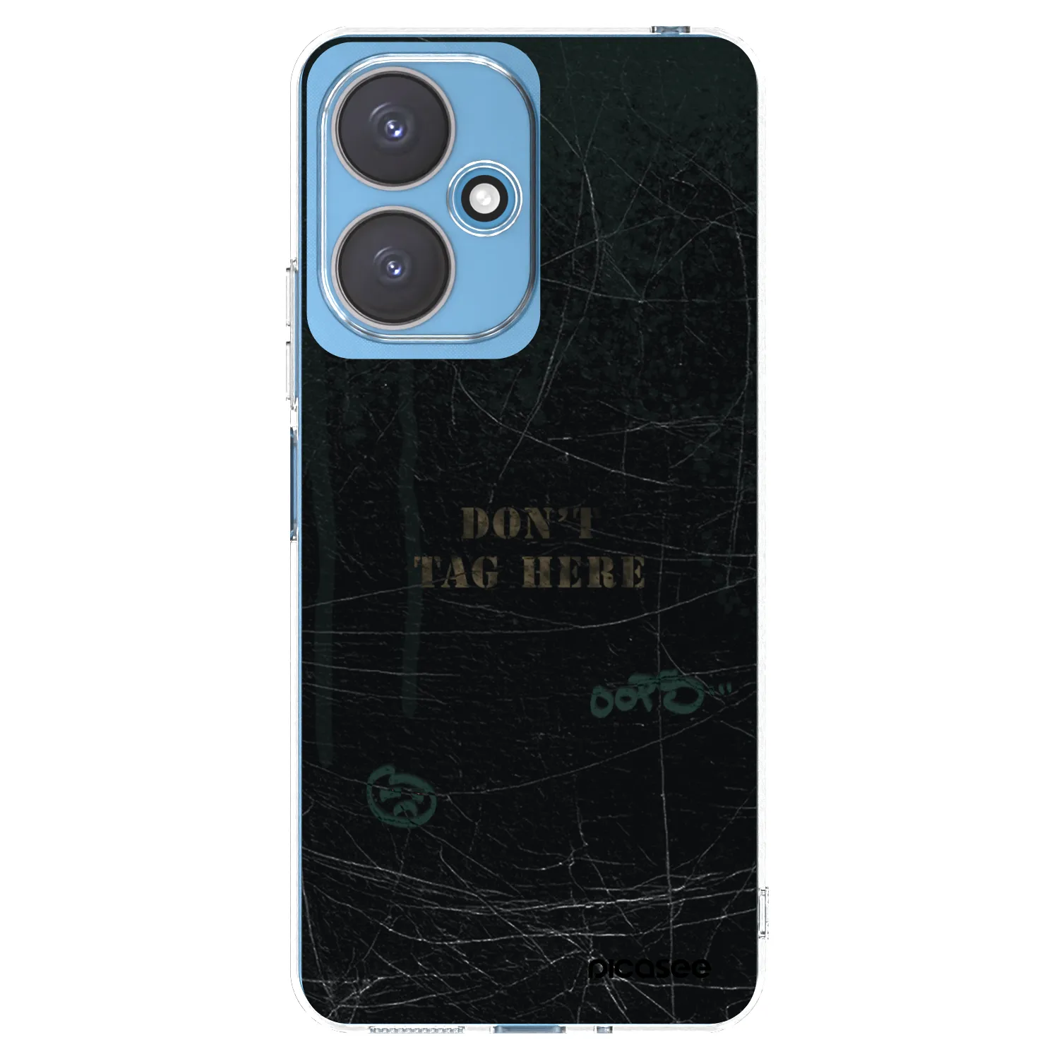 Picasee silikónový prehľadný obal pre Xiaomi Redmi 13C 5G - DON´T TAG