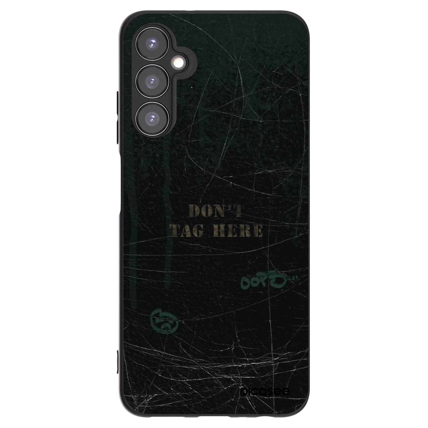 Picasee silikónový čierny obal pre Samsung Galaxy A05s A057G - DON´T TAG