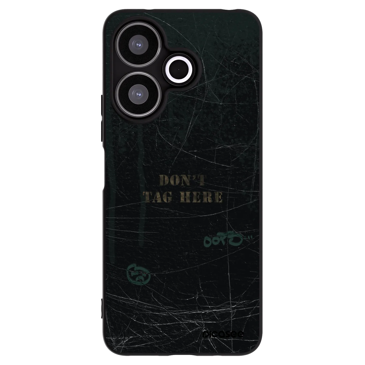 Picasee silikónový čierny obal pre Xiaomi Redmi 13 4G - DON´T TAG