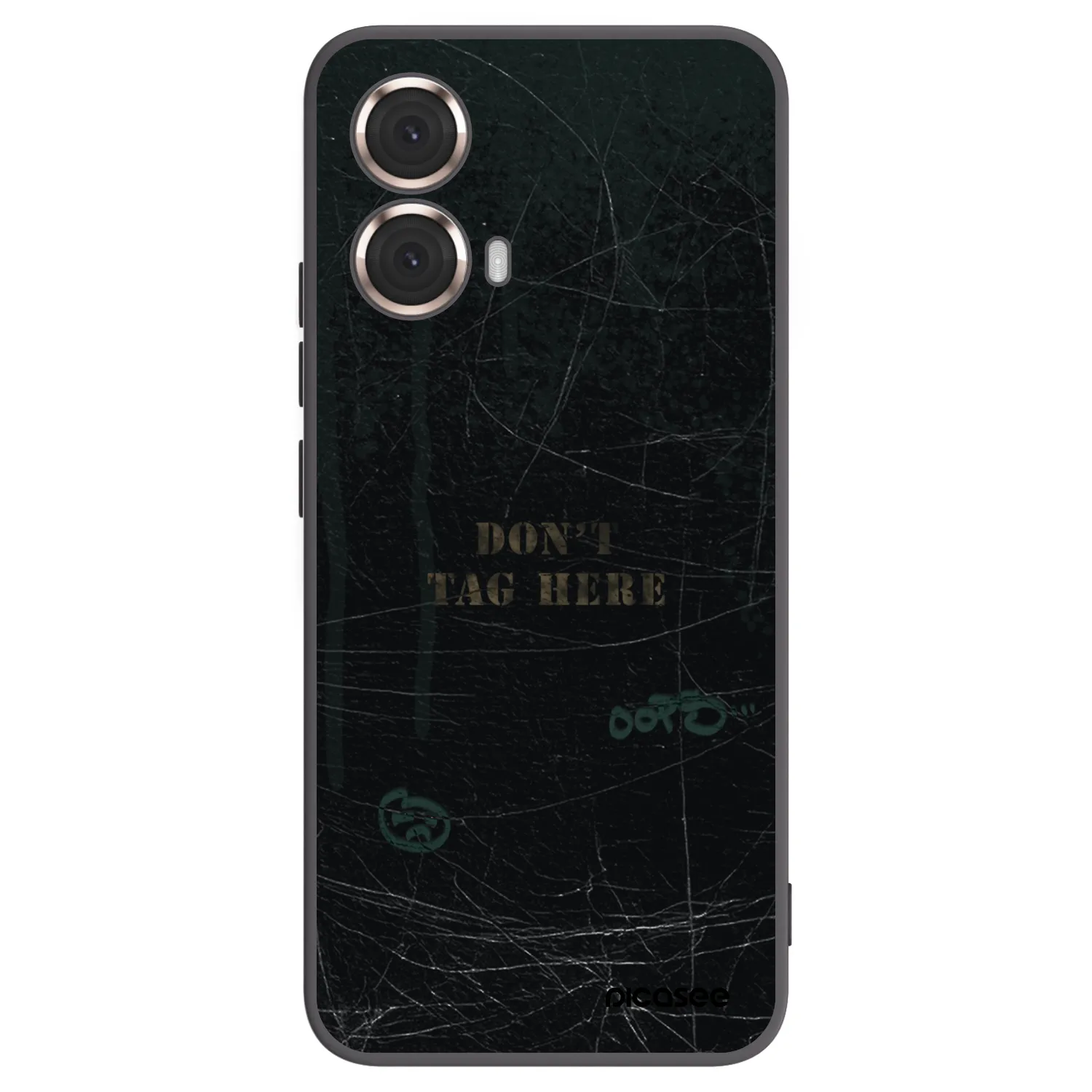 Silikónový čierny obal pre Motorola Moto G85 - DON´T TAG