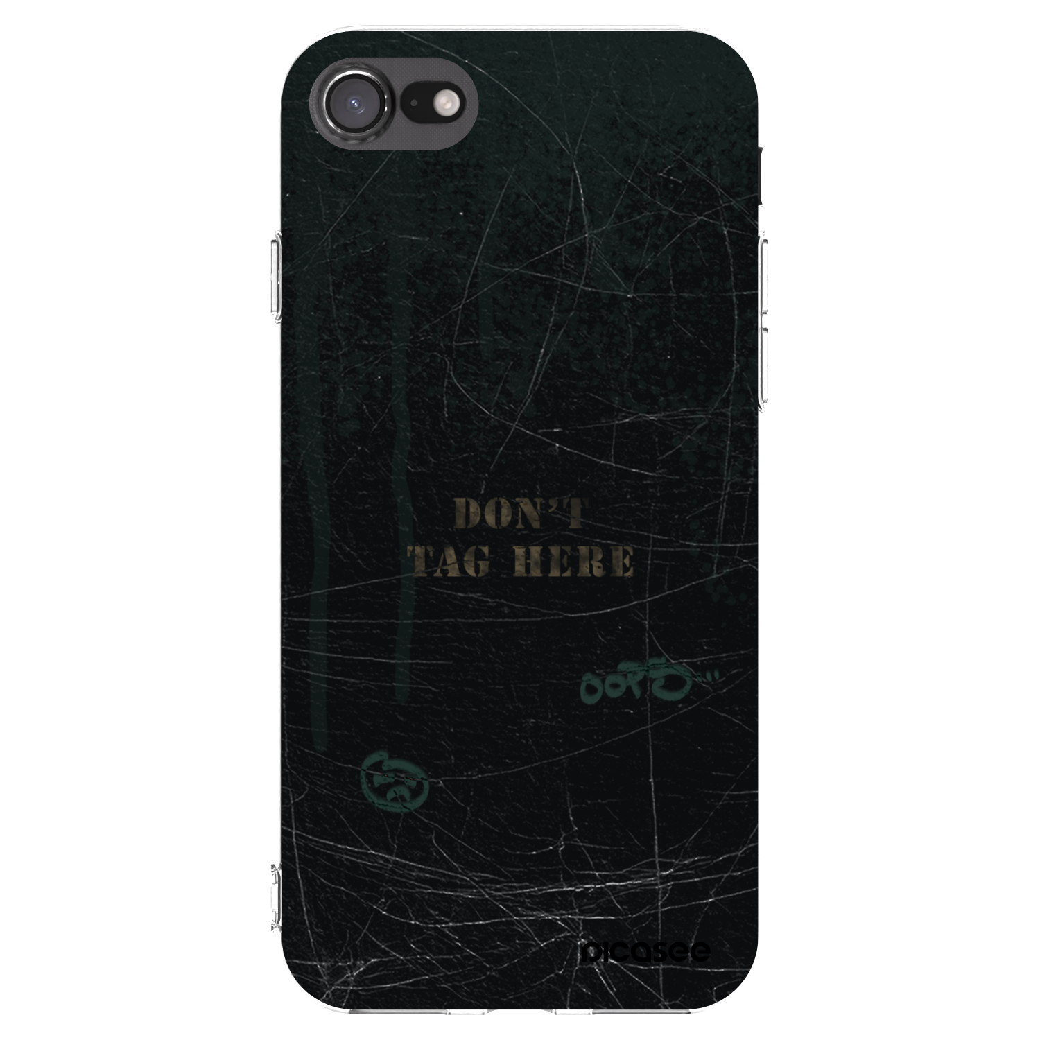 Picasee silikónový prehľadný obal pre Apple iPhone 7 - DON´T TAG