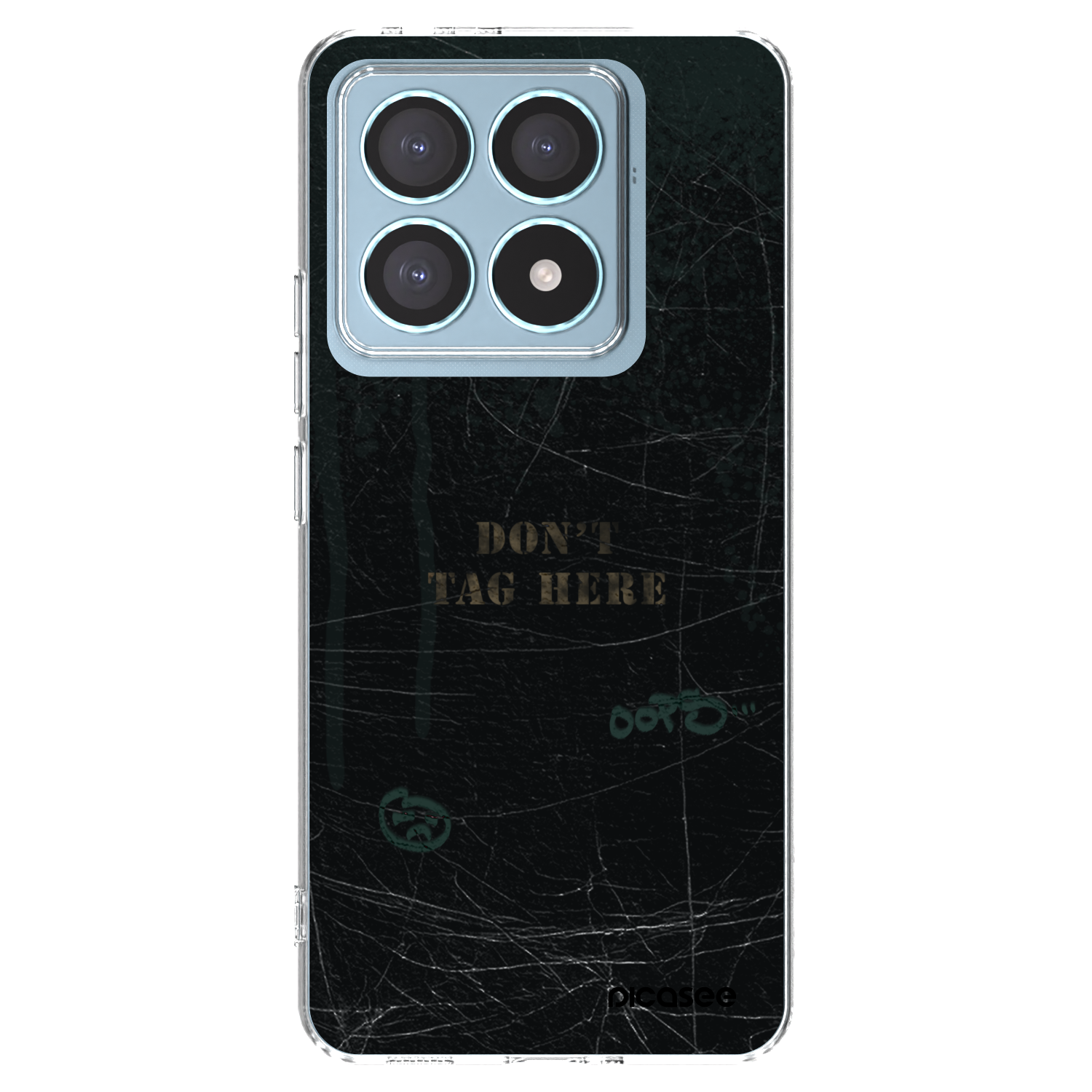 Picasee silikónový prehľadný obal pre Xiaomi 14T Pro - DON´T TAG